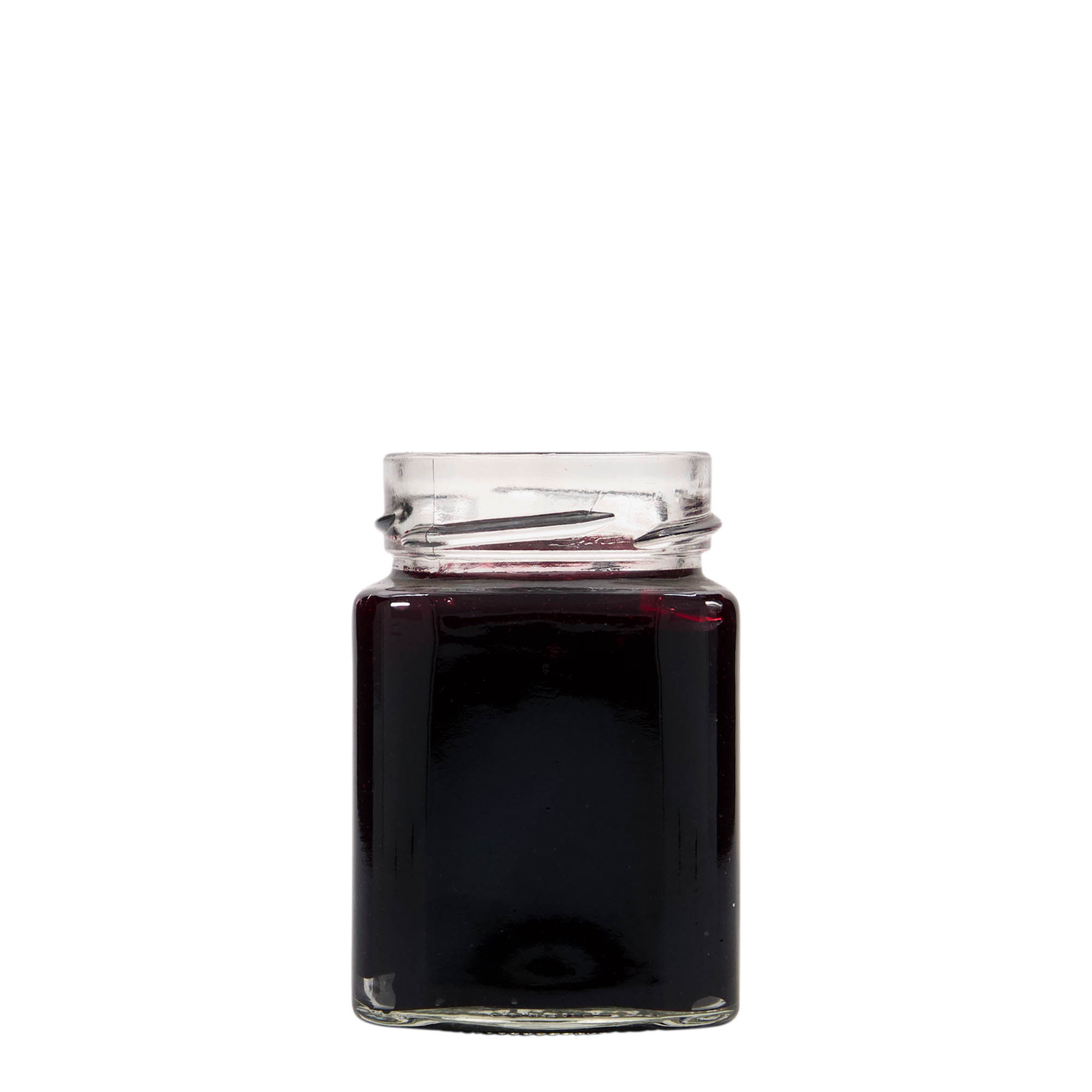 212 ml kvadratni kozarec 'Funny', odprtina: globoki Twist-Off (DTO 58) 212 ml kvadratni kozarec 'Funny', odprtina: globoki Twist-Off (DTO 58)