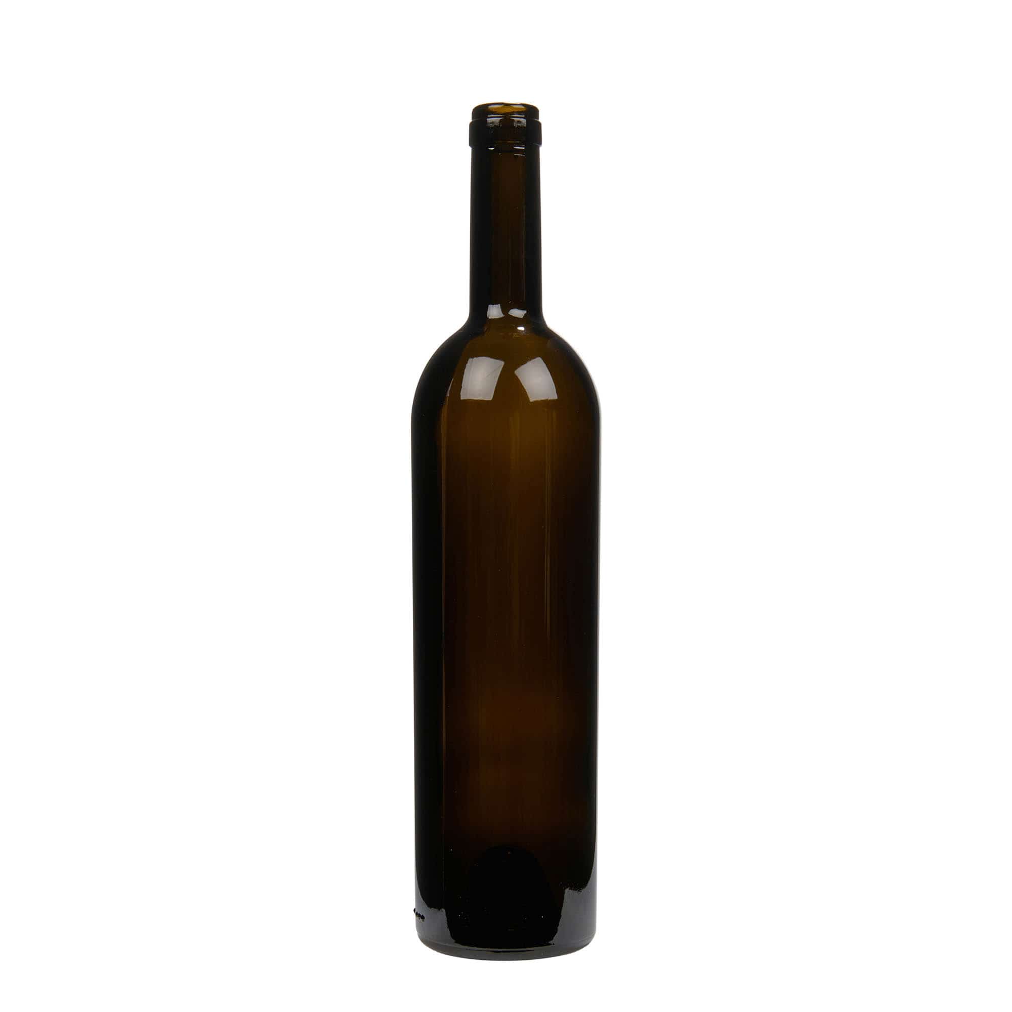 750 ml steklenica za vino »Liberty«, antično zelena, ustje: pluta 750 ml steklenica za vino »Liberty«, antično zelena, ustje: pluta
