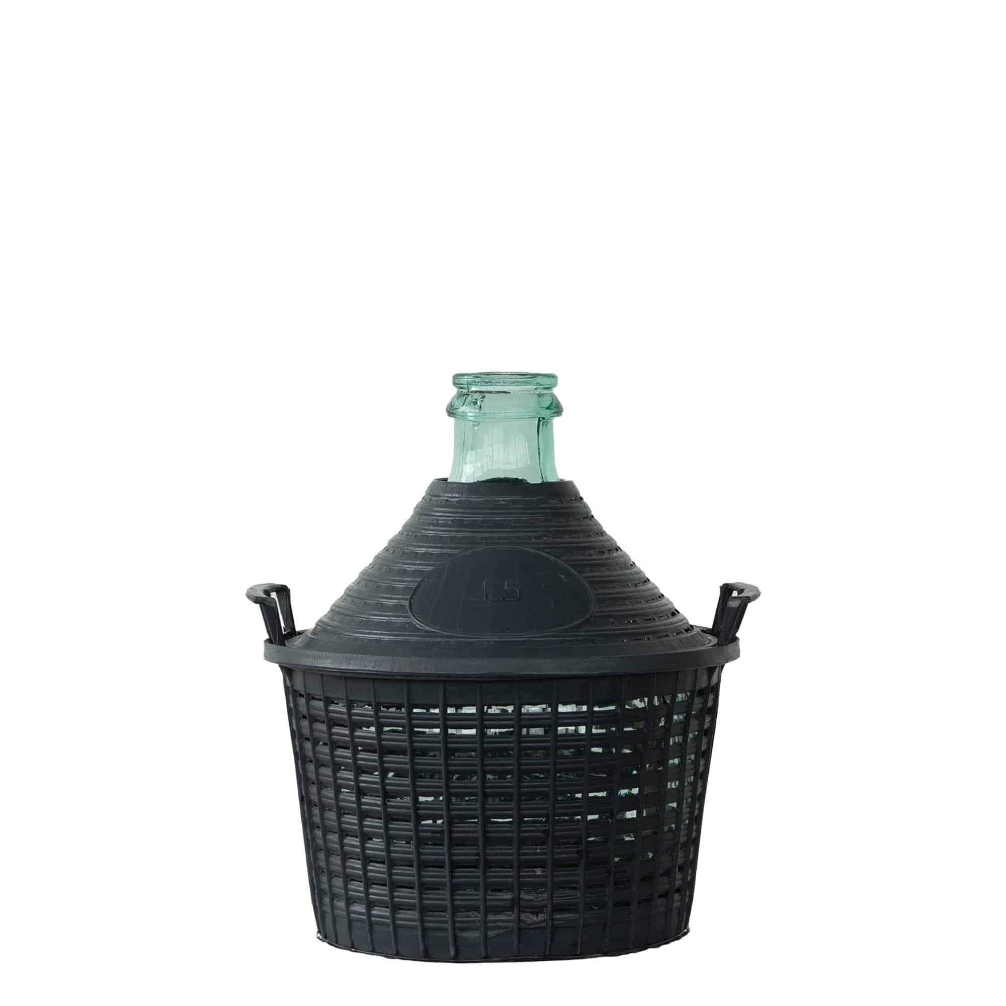 5 l balonska steklenica z ozkim grlom, steklo, ustje: pokrov brez navoja 5 l balonska steklenica z ozkim grlom, steklo, ustje: pokrov brez navoja