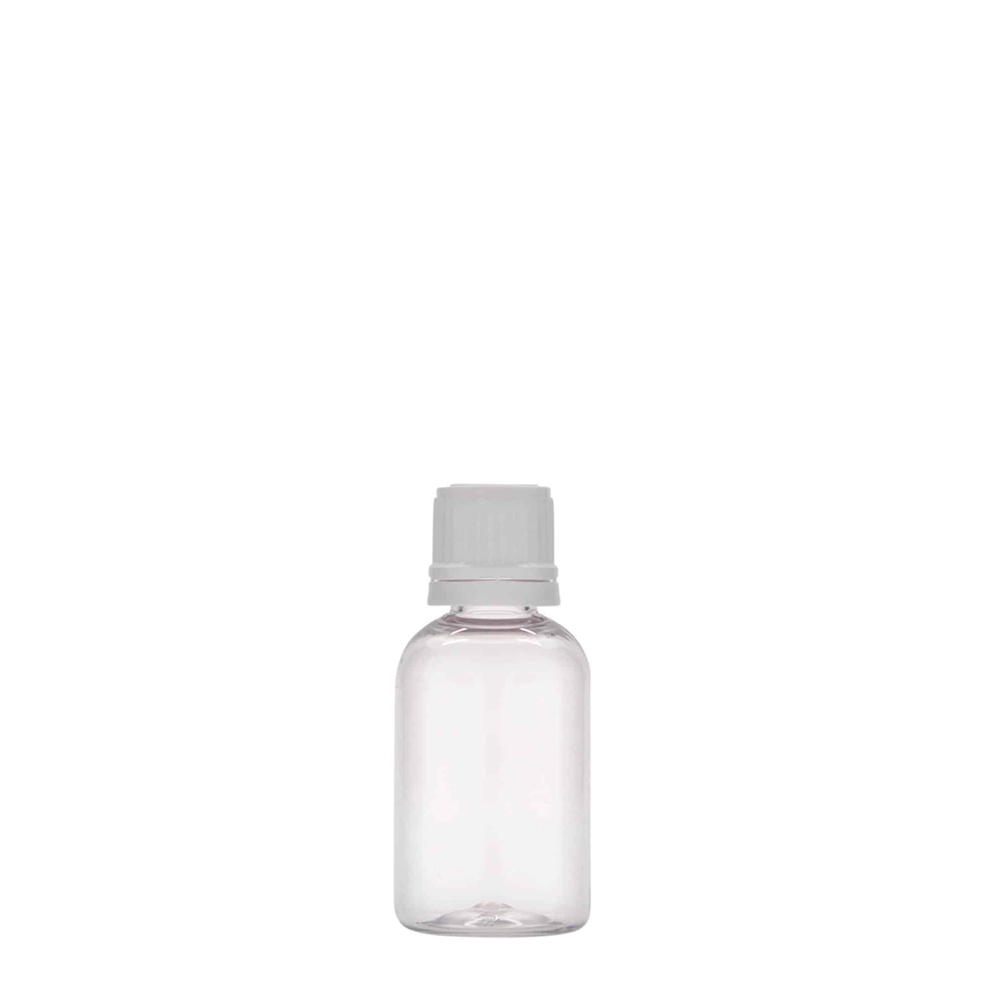 30 ml PET-medicinska steklenička 'Easy Living', plastika, odprtina: DIN 18