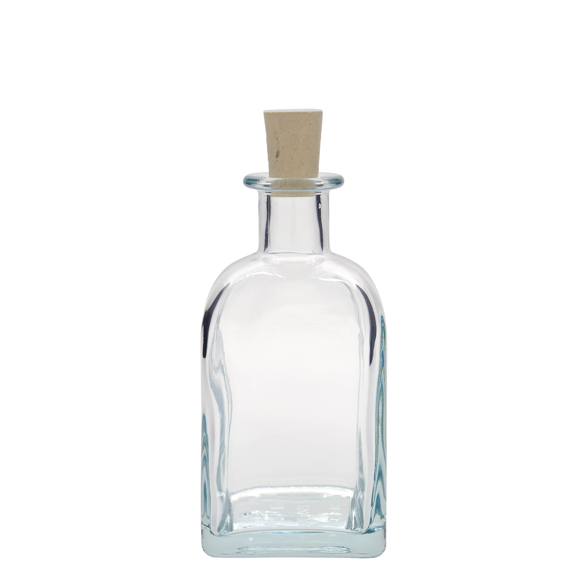 350 ml steklenica Apotheker Carré, kvadratna, odprtina: pluta