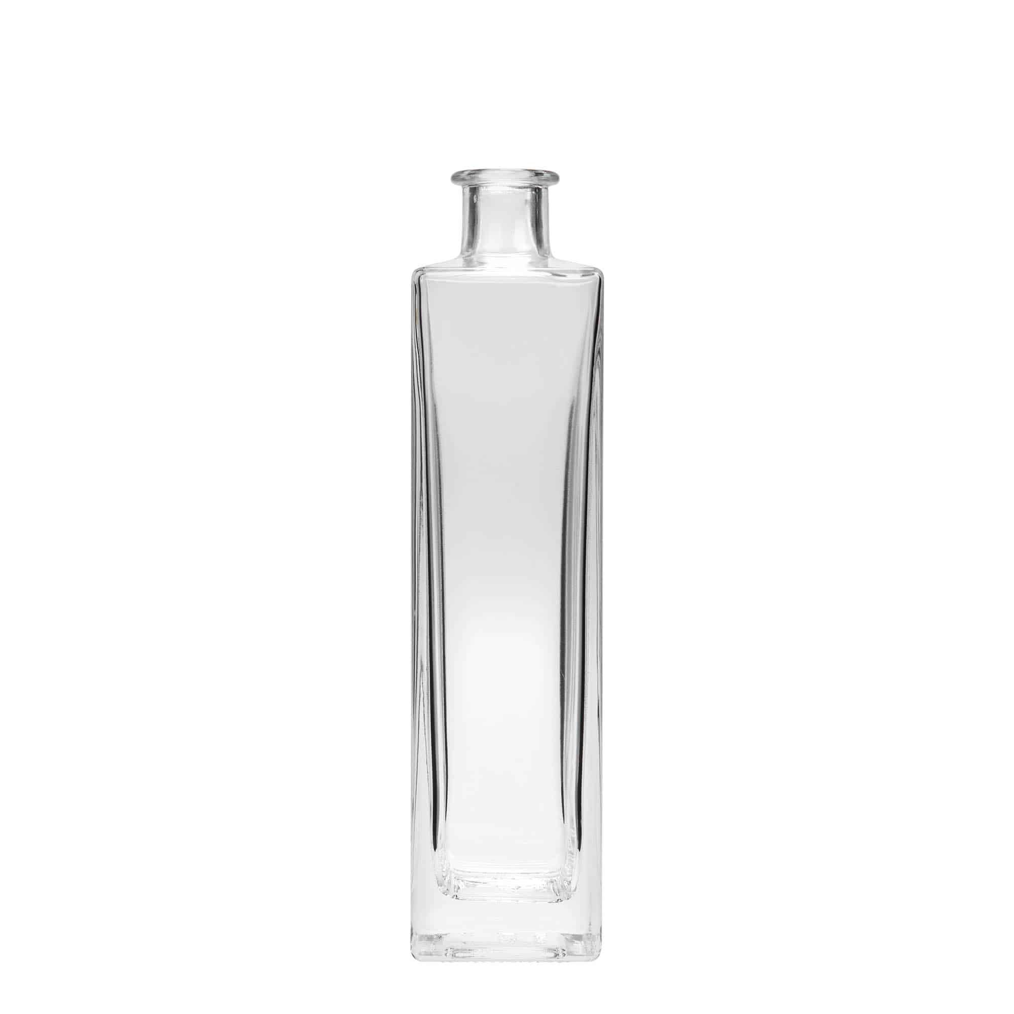 500 ml steklena steklenica »Rafaello«, kvadratna, ustje: pluta 500 ml steklena steklenica »Rafaello«, kvadratna, ustje: pluta