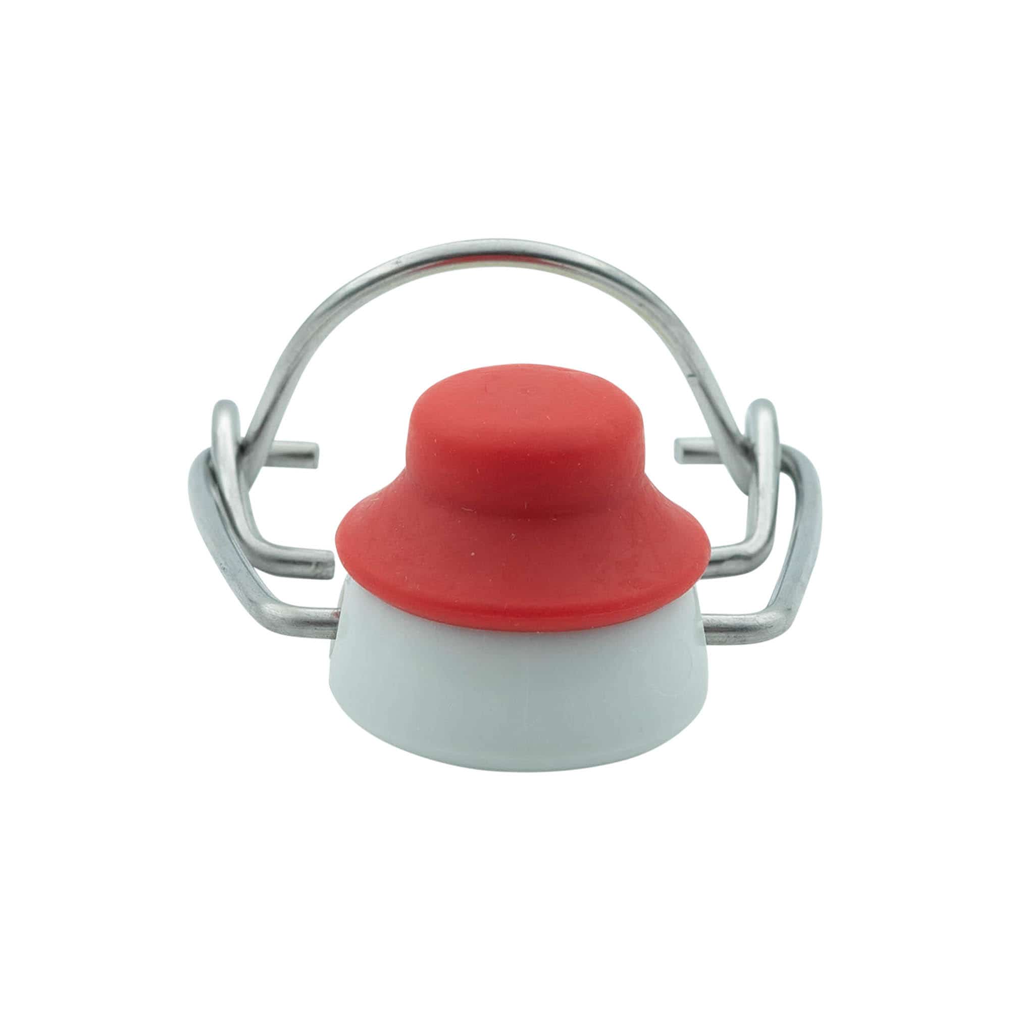 Sponka za okvir, posebna velikost, plastika, rdeče-bela Sponka za okvir, posebna velikost, plastika, rdeče-bela