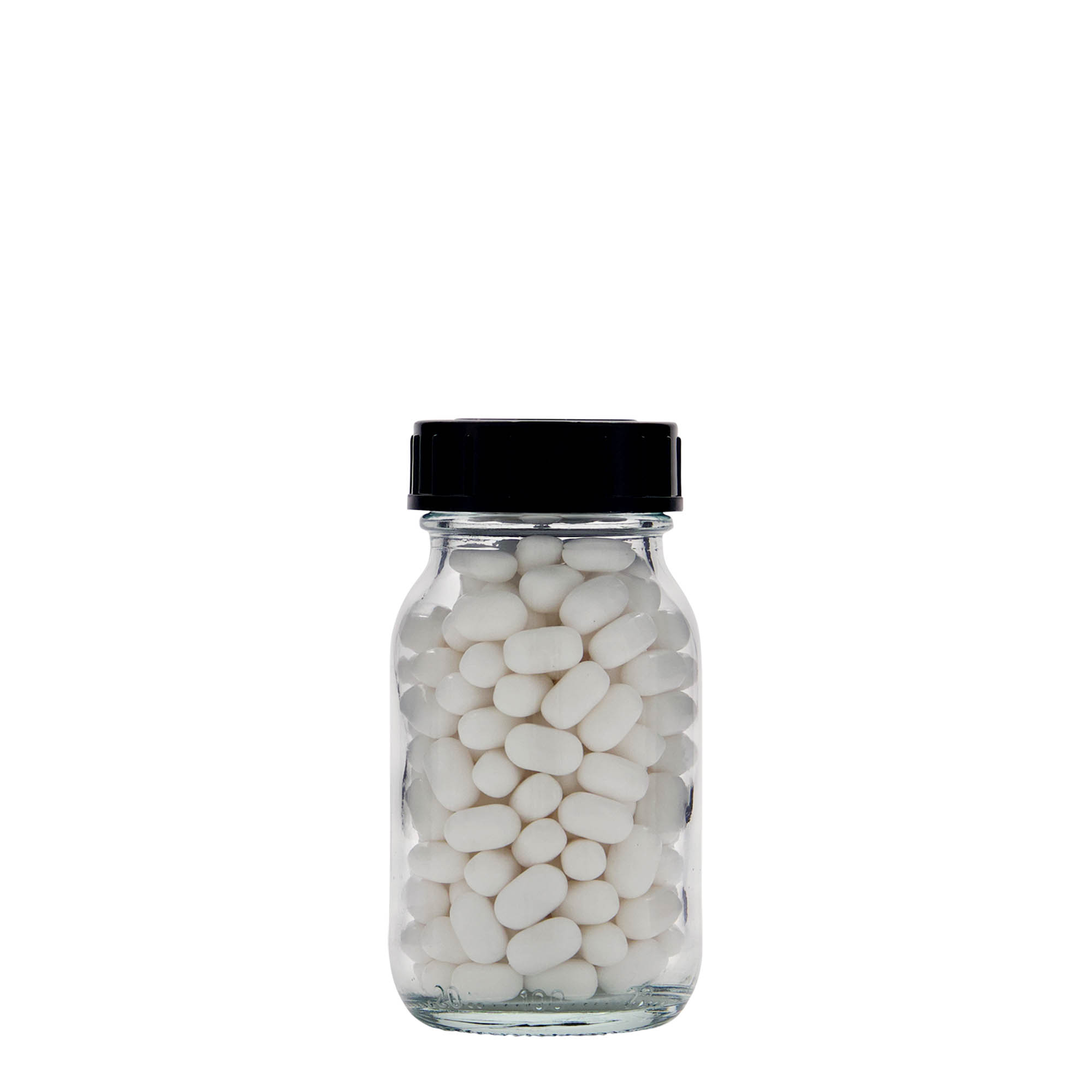 100 ml steklenica z širokim vratom, odprtina: DIN 40 100 ml steklenica z širokim vratom, odprtina: DIN 40