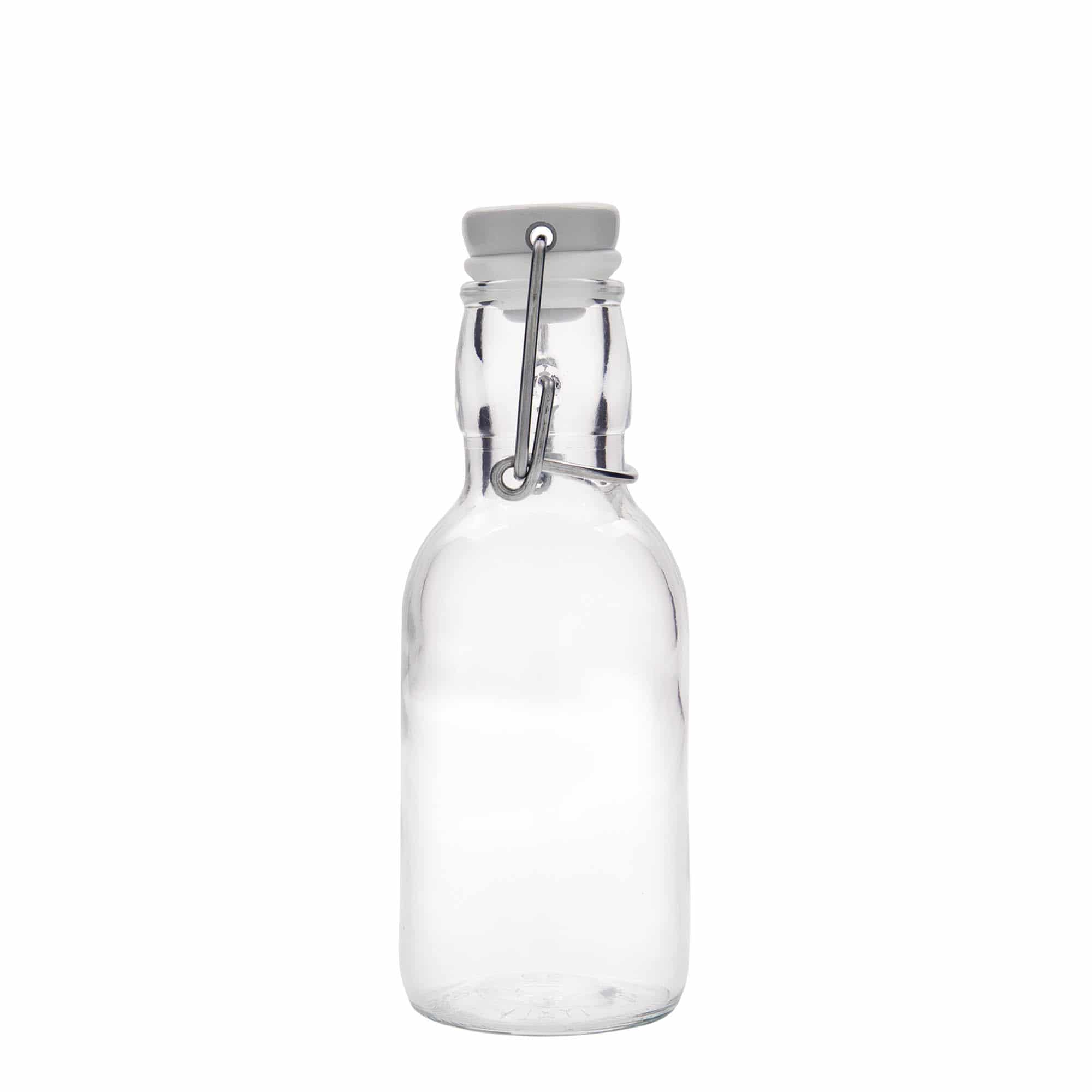 250 ml steklena steklenica »Emilia«, ustje: zamašek s tesnilom