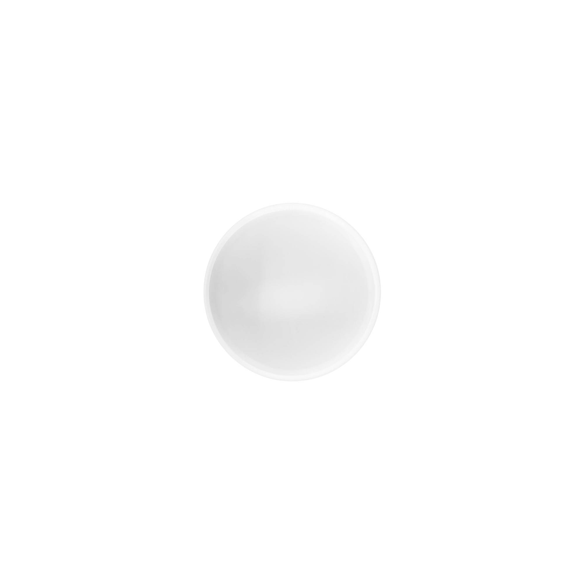 Zatesnitev s navojem 'White Line' 35 ml, PP-plastika, bela