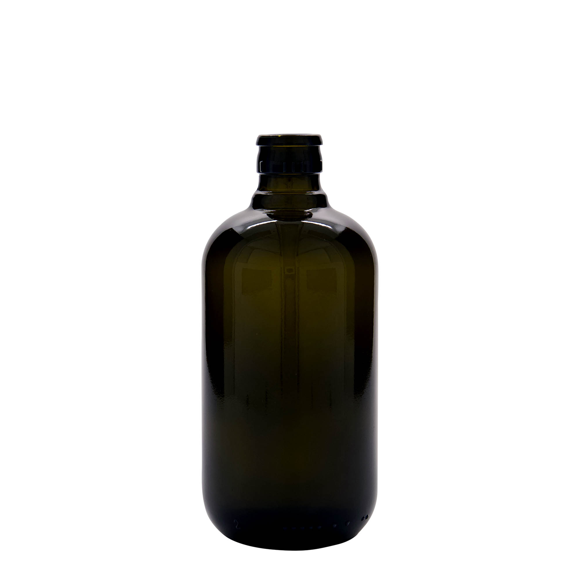 500 ml steklenica za kis/oljčno olje 'Biolio', steklo starozeleno, odprtina: DOP 500 ml steklenica za kis/oljčno olje 'Biolio', steklo starozeleno, odprtina: DOP
