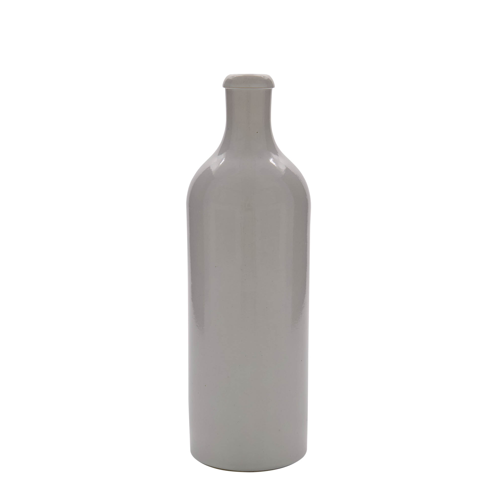 750 ml glineni vrč, kamenina, bel, odprtina: pluta