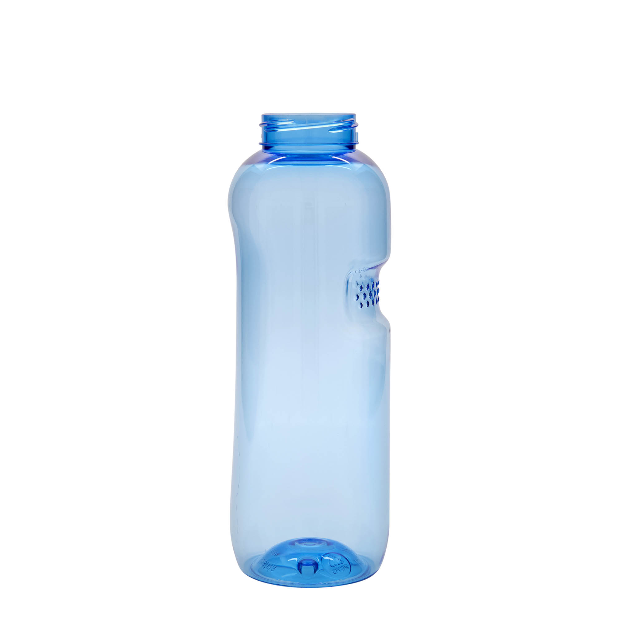 750 ml PET-plastenka za pijačo 'Kavodrink', plastika, modra