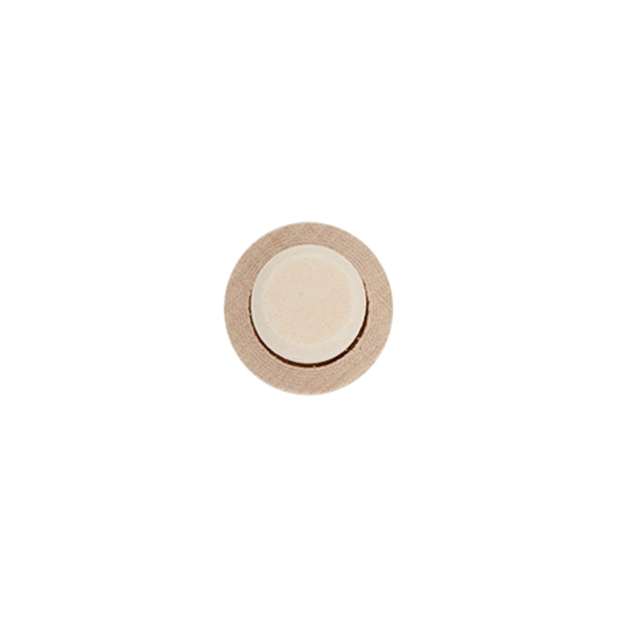 Ročajna zamašek 14 mm, les/plastika, za odprtino: pluta