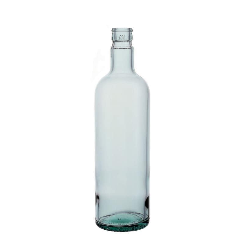 750 ml steklenica za kis/olje »Willy New«, steklo, svetlo zelena, ustje: DOP