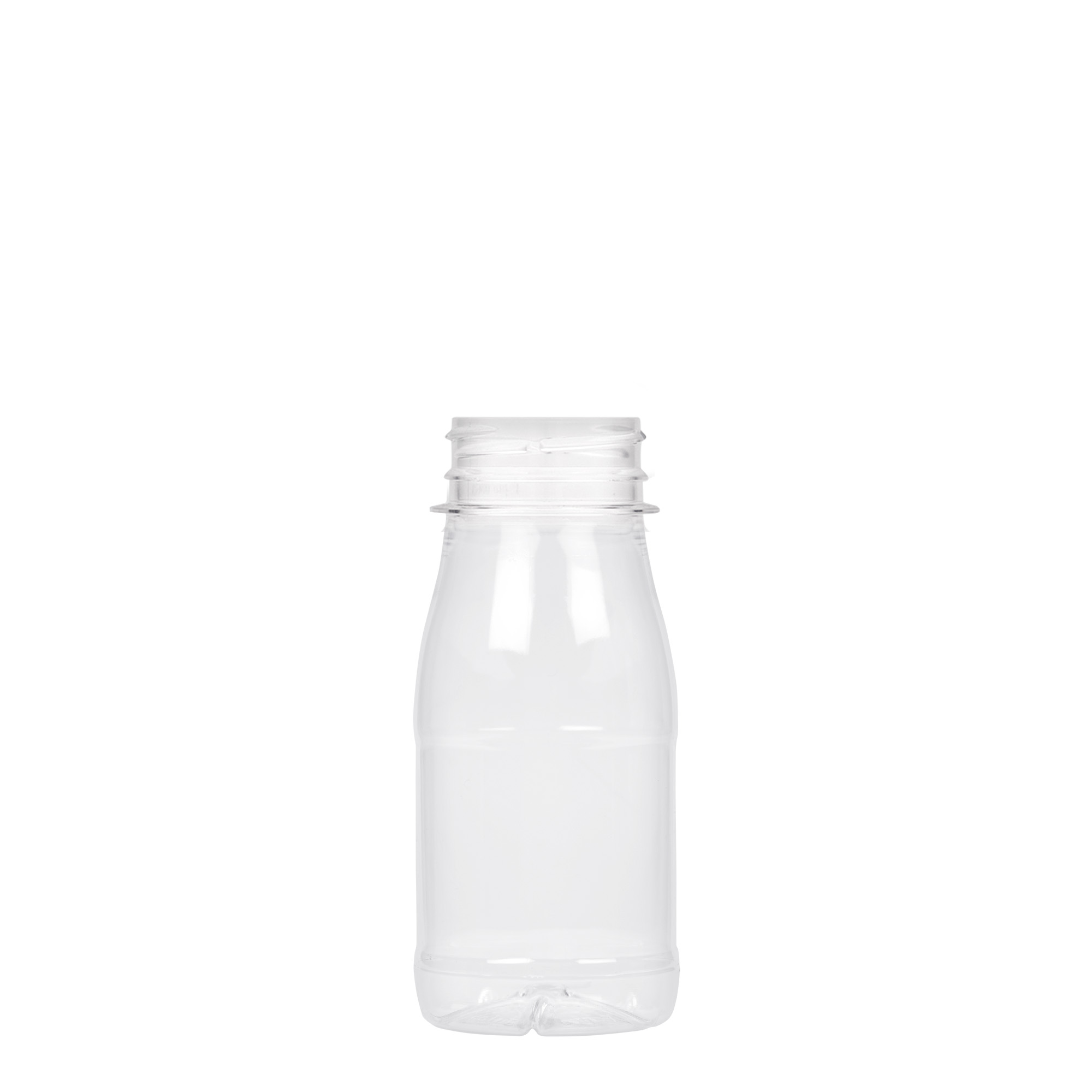150 ml PET-flaska 'Milk and Juice', plastika, odprtina: 38 mm
