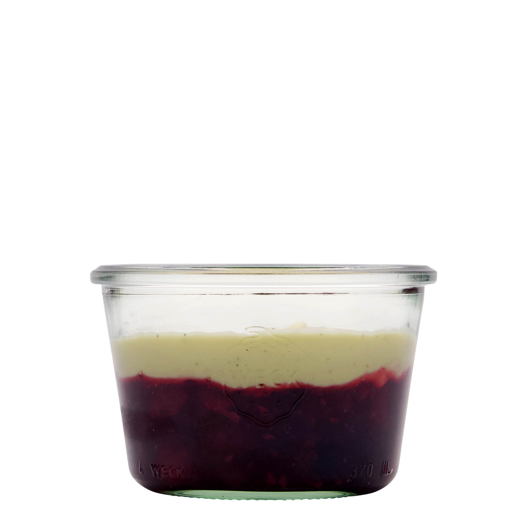 370 ml WECK-steklen kozarec za vlaganje, odprtina: okrogla roba 370 ml WECK-steklen kozarec za vlaganje, odprtina: okrogla roba
