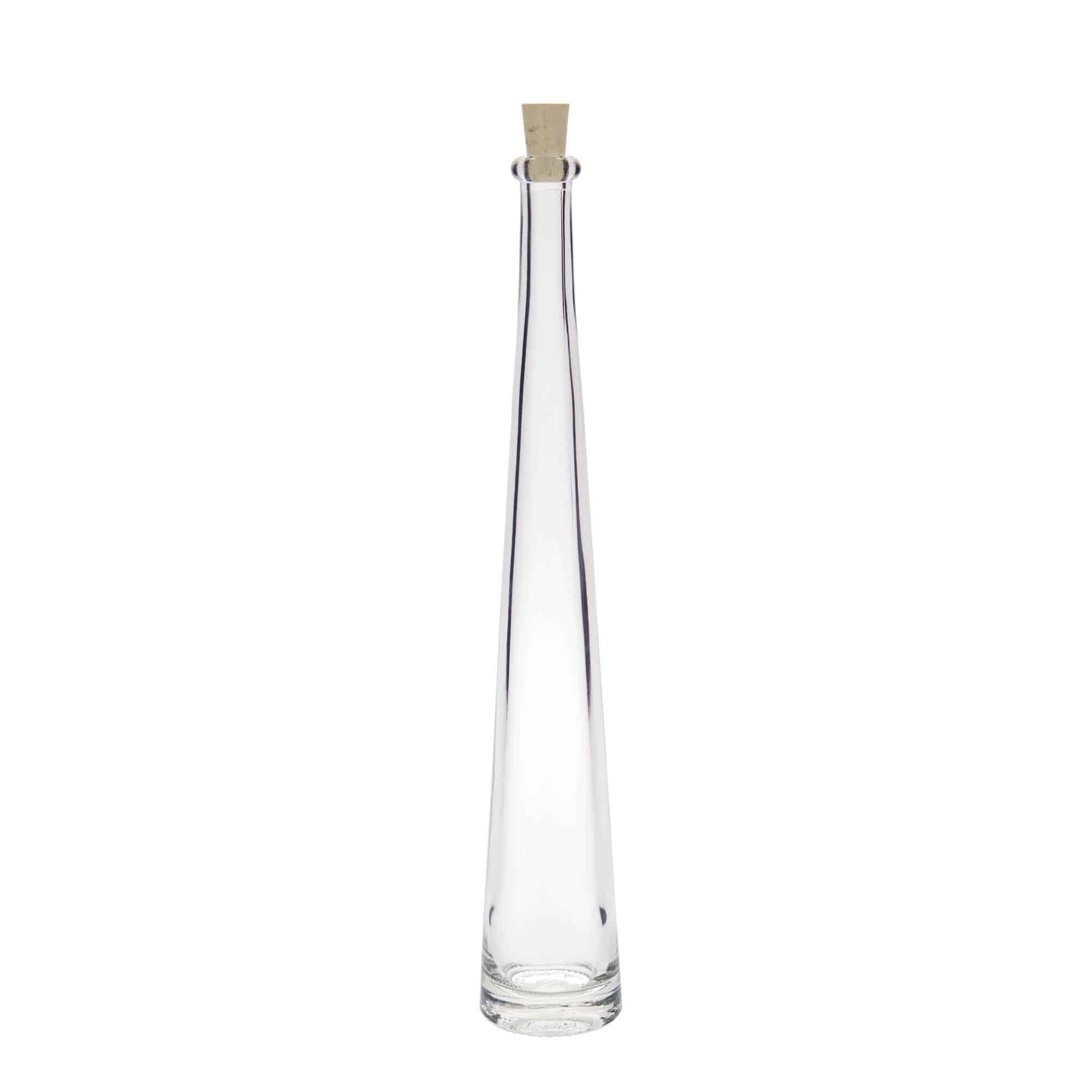 100 ml steklena steklenica »Dama Rondo«, ustje: pluta