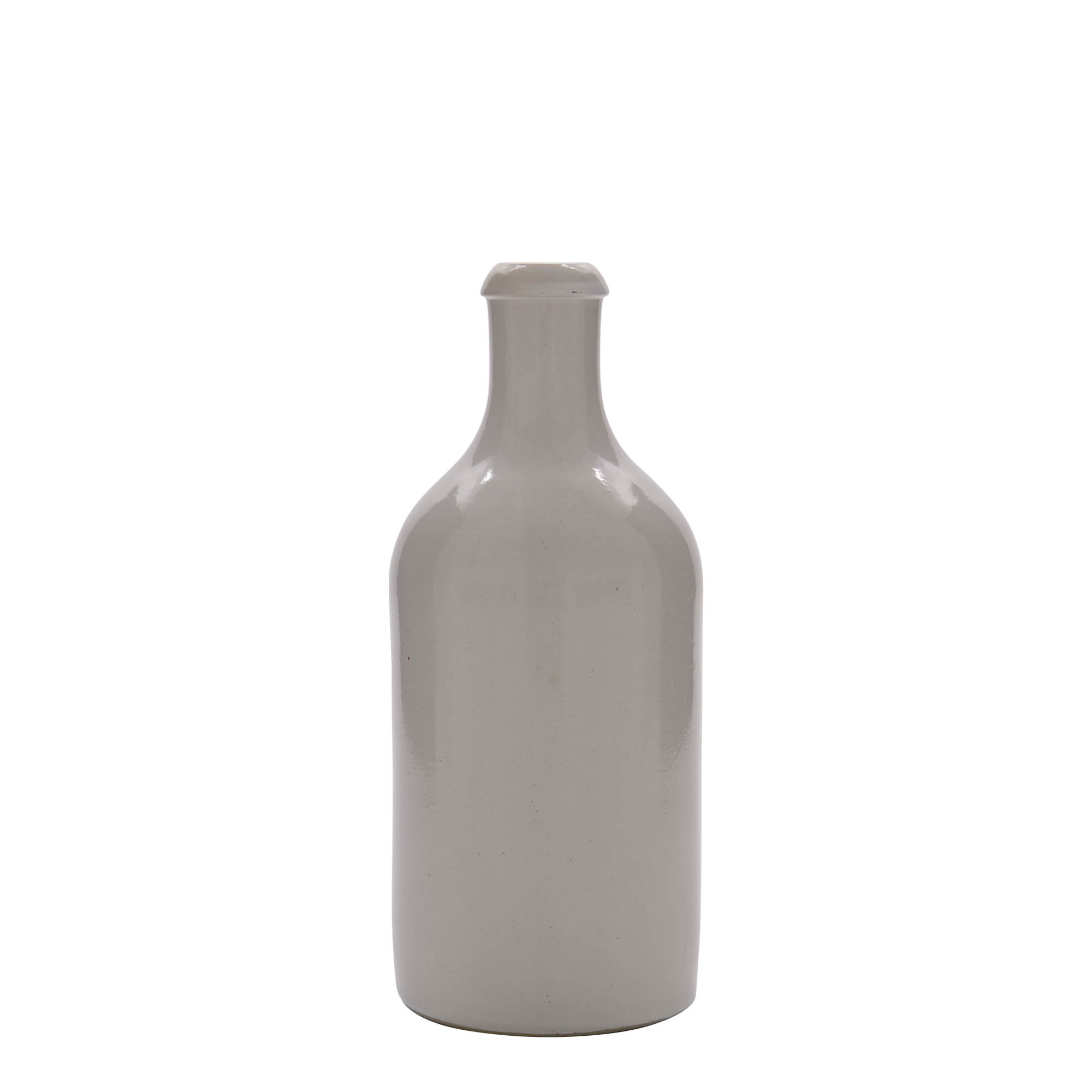 500 ml glineni vrč, kamnina, bel, odprtina: pluta