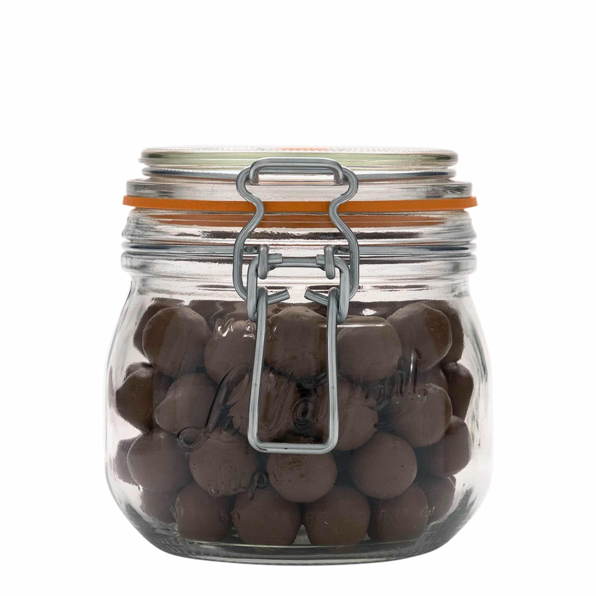 500 ml kozarec s patentom »Le Parfait Super Bocal«, ustje: zamašek s tesnilom s patentom
