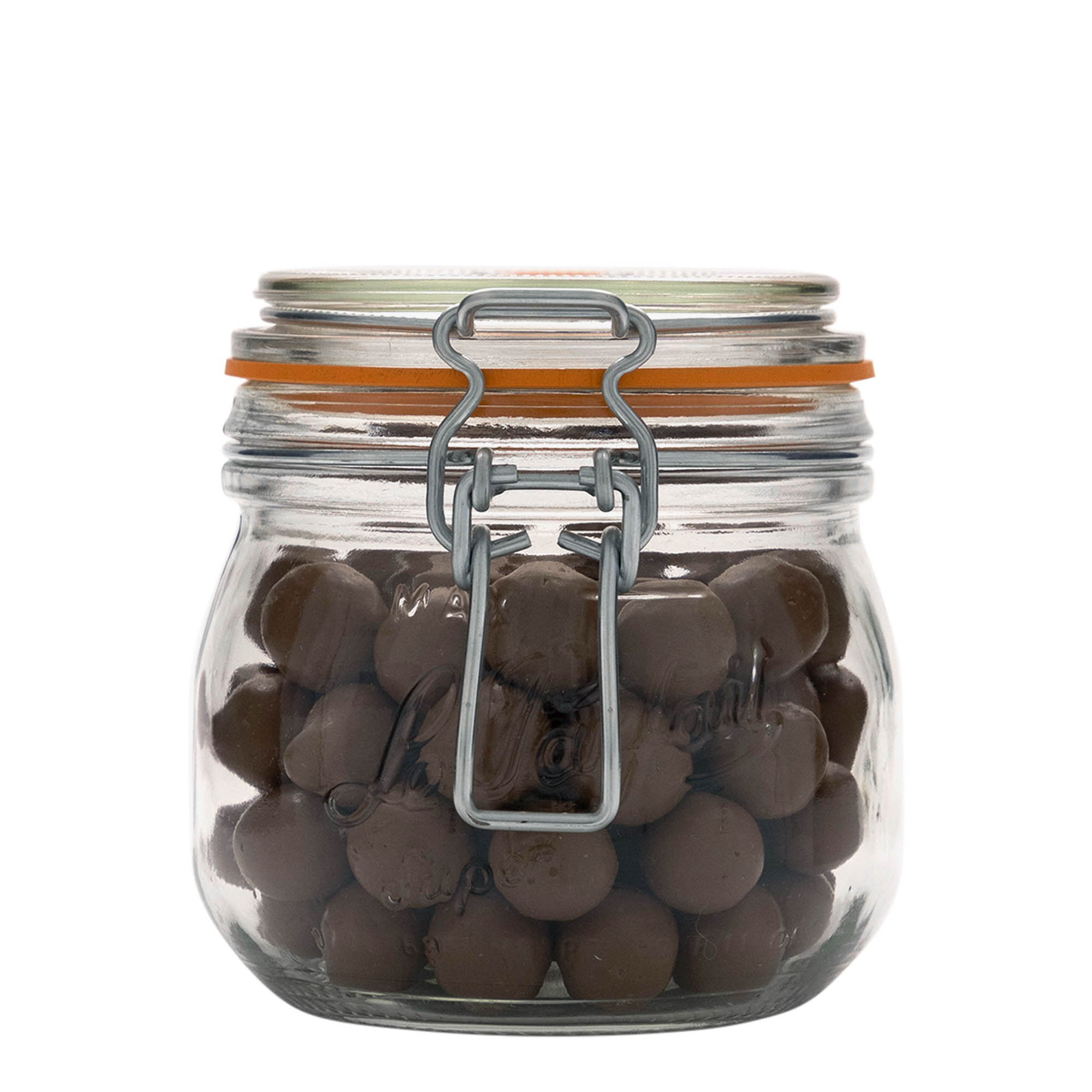 500 ml steklen kozarec z žično zaponko 'Le Parfait Super Bocal', odprtina: zapiranje z žično zaponko 500 ml steklen kozarec z žično zaponko 'Le Parfait Super Bocal', odprtina: zapiranje z žično zaponko