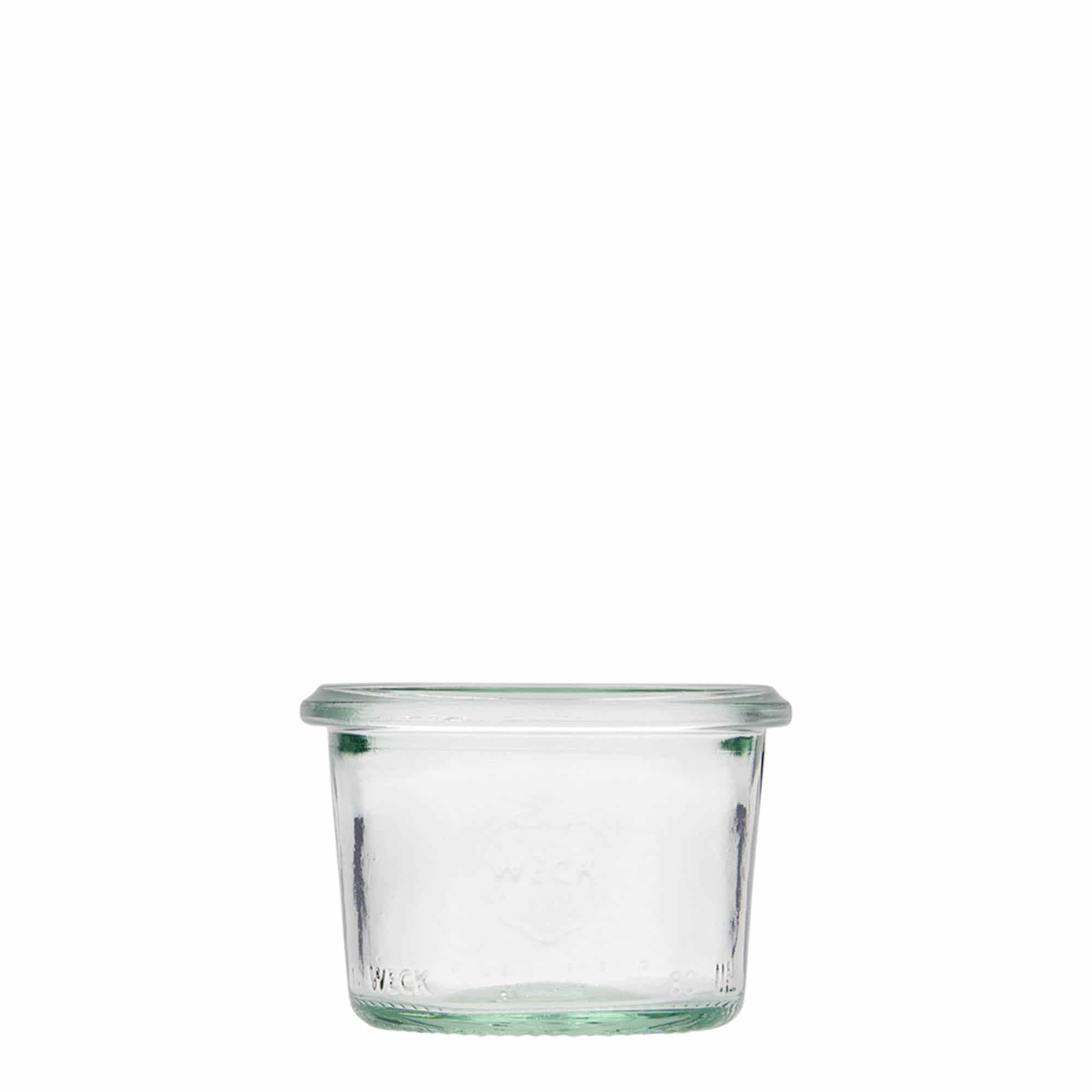 80 ml WECK kozarec za vlaganje, odprtina: okrogla roba 80 ml WECK kozarec za vlaganje, odprtina: okrogla roba
