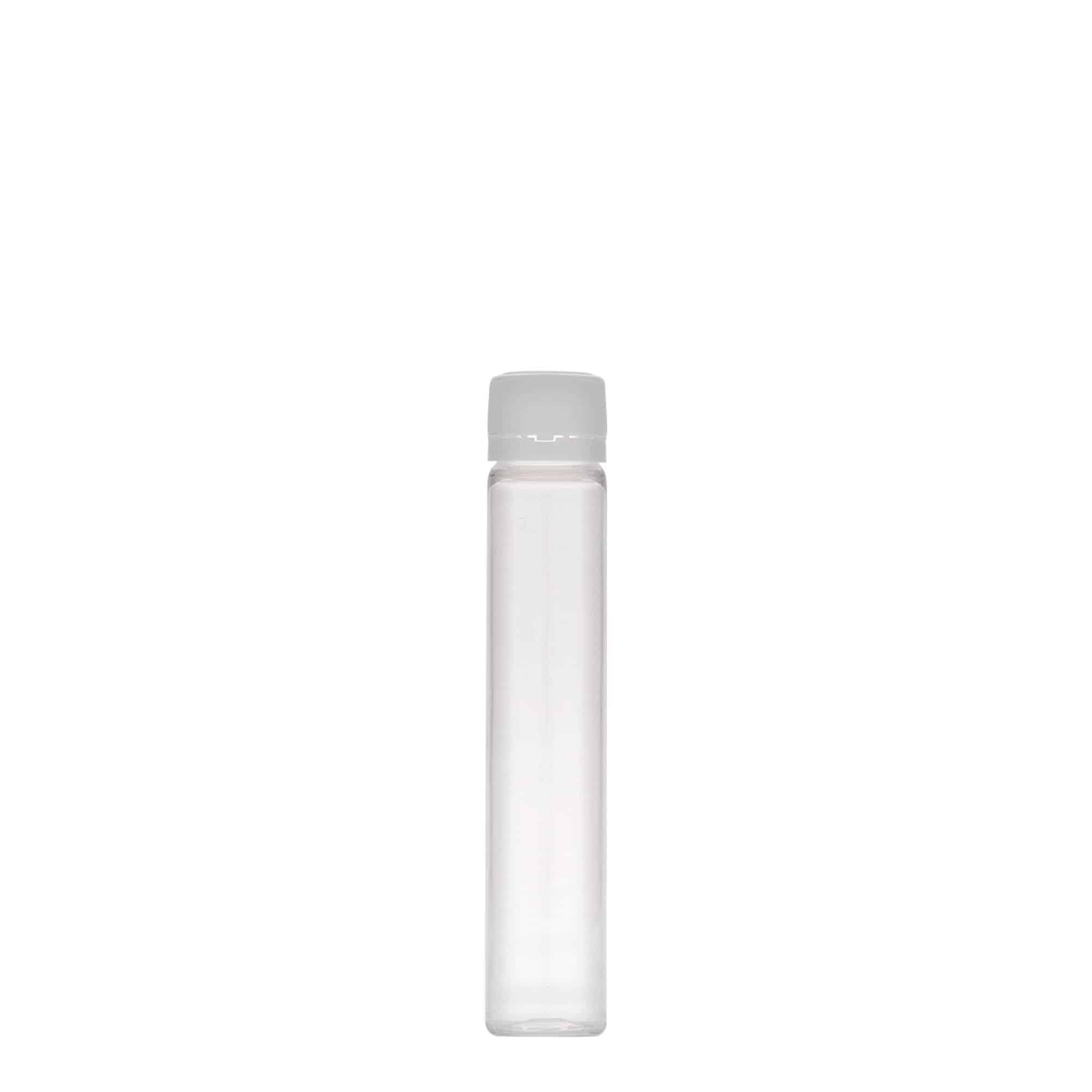25 ml PET-cev, plastika, odprtina: navojni zamašek