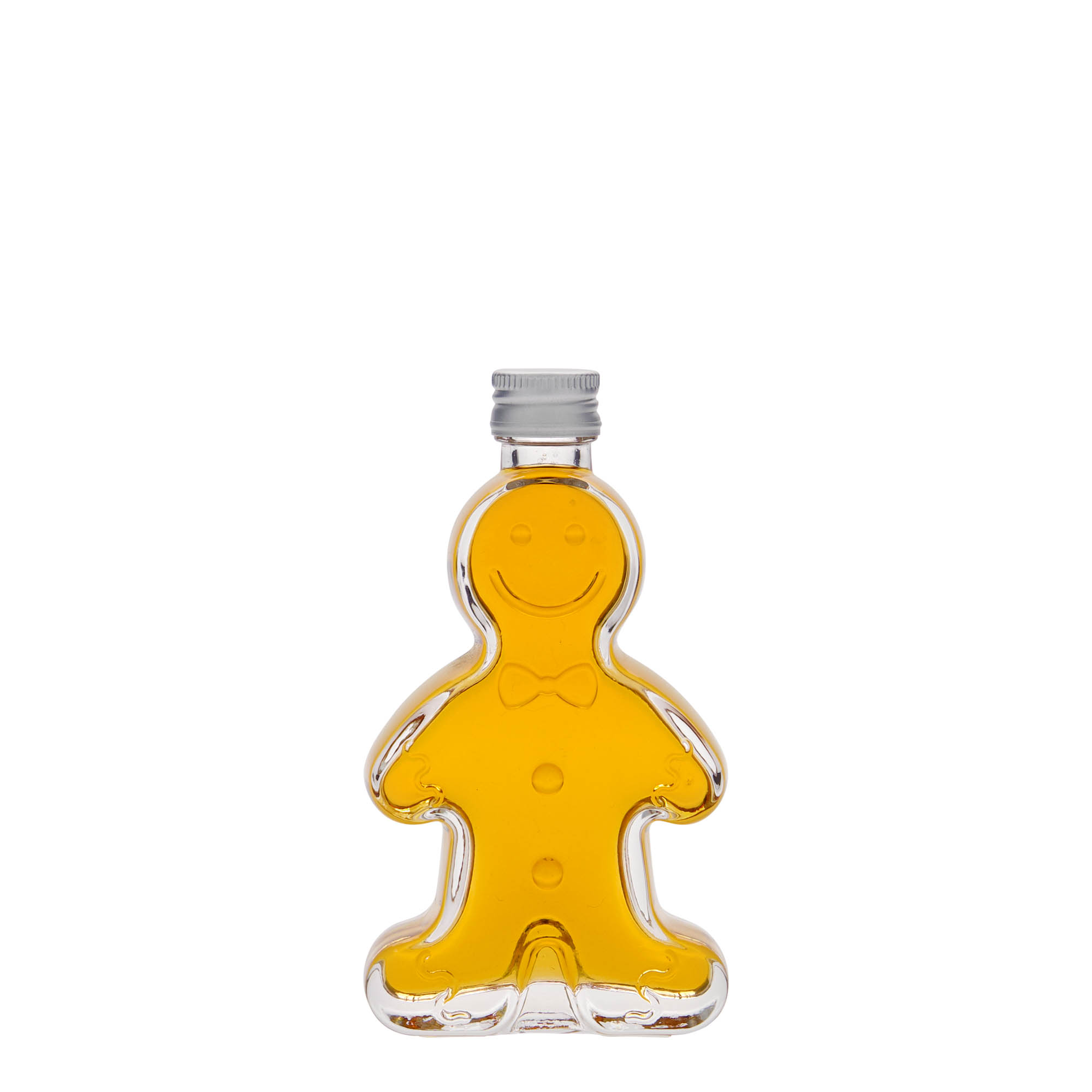 50 ml steklenička 'Lebkuchenmann', odprtina: PP 18 50 ml steklenička 'Lebkuchenmann', odprtina: PP 18