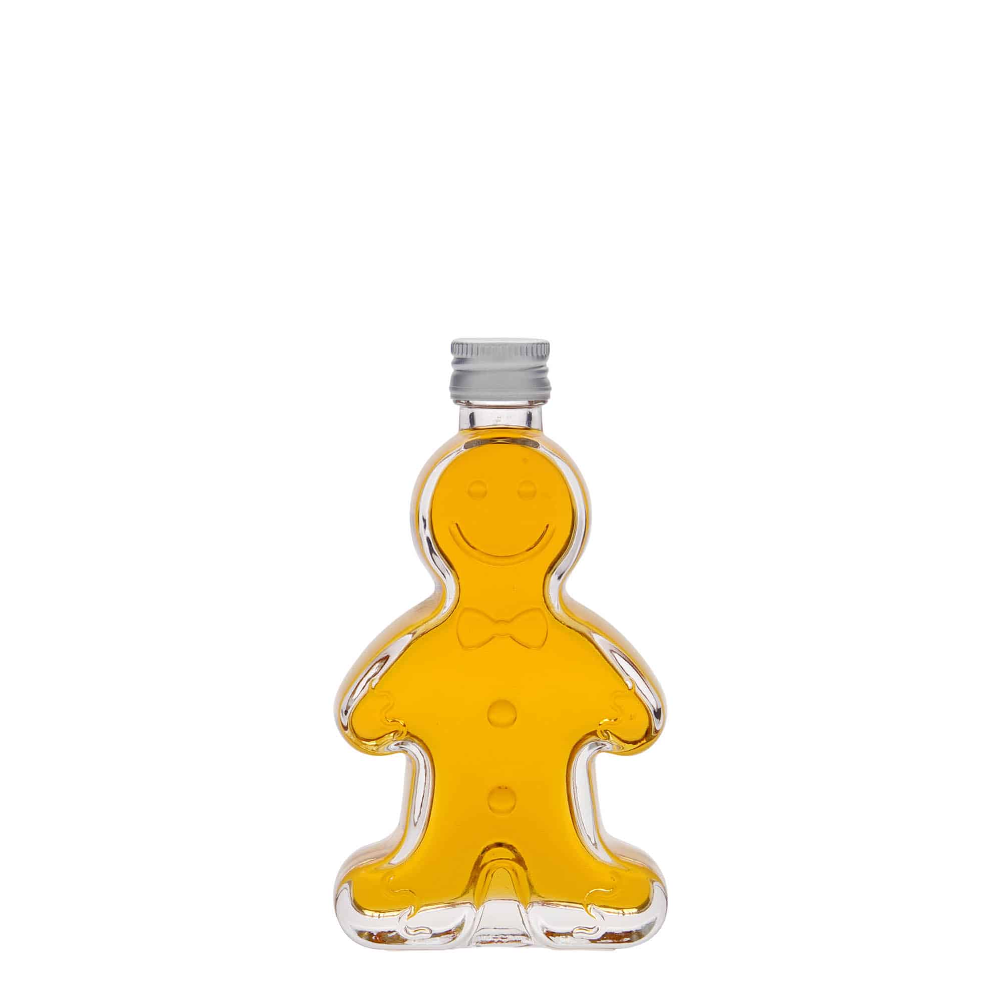 50 ml steklenička 'Lebkuchenmann', odprtina: PP 18 50 ml steklenička 'Lebkuchenmann', odprtina: PP 18