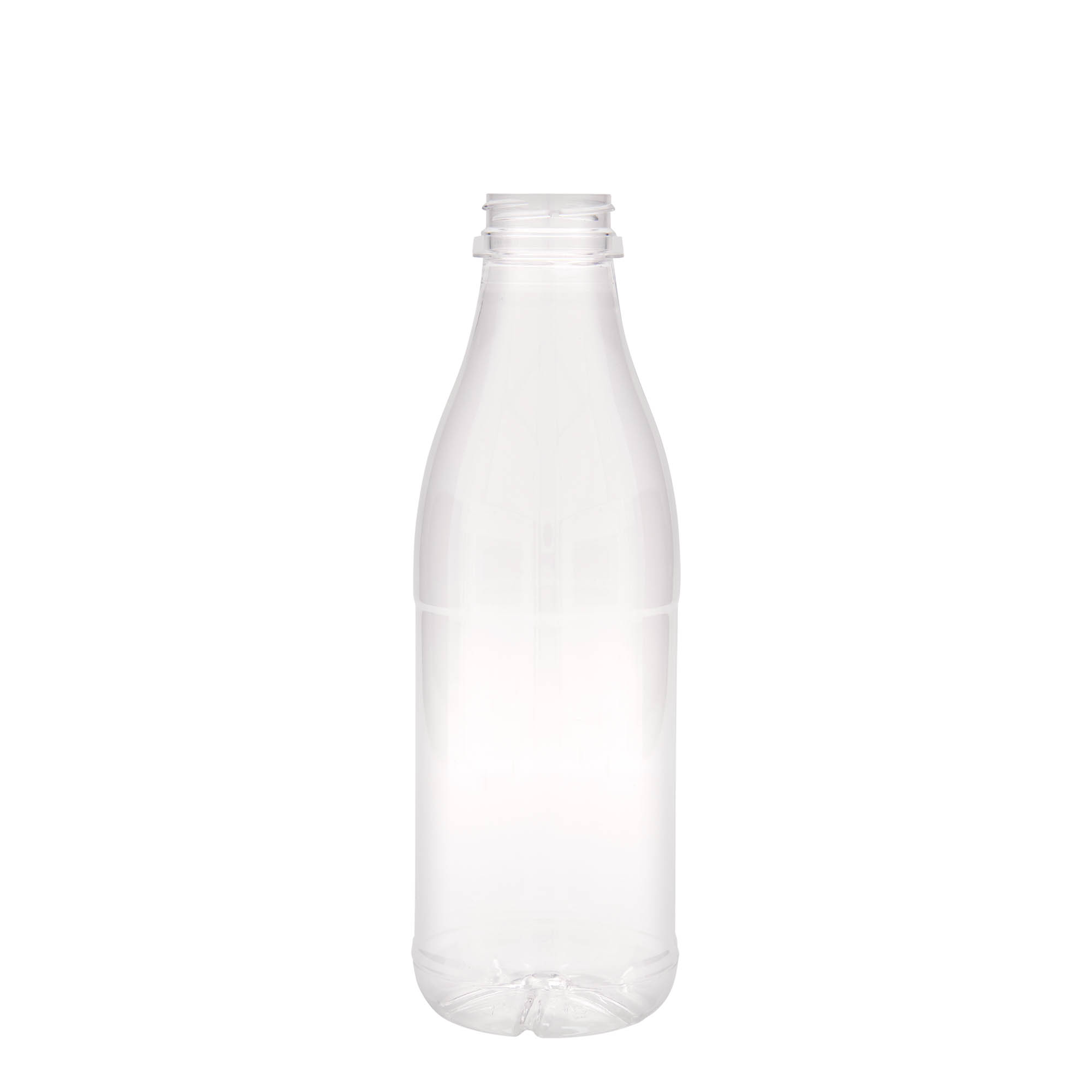 750 ml PET-flaska 'Milk and Juice', plastika, odprtina: 38 mm