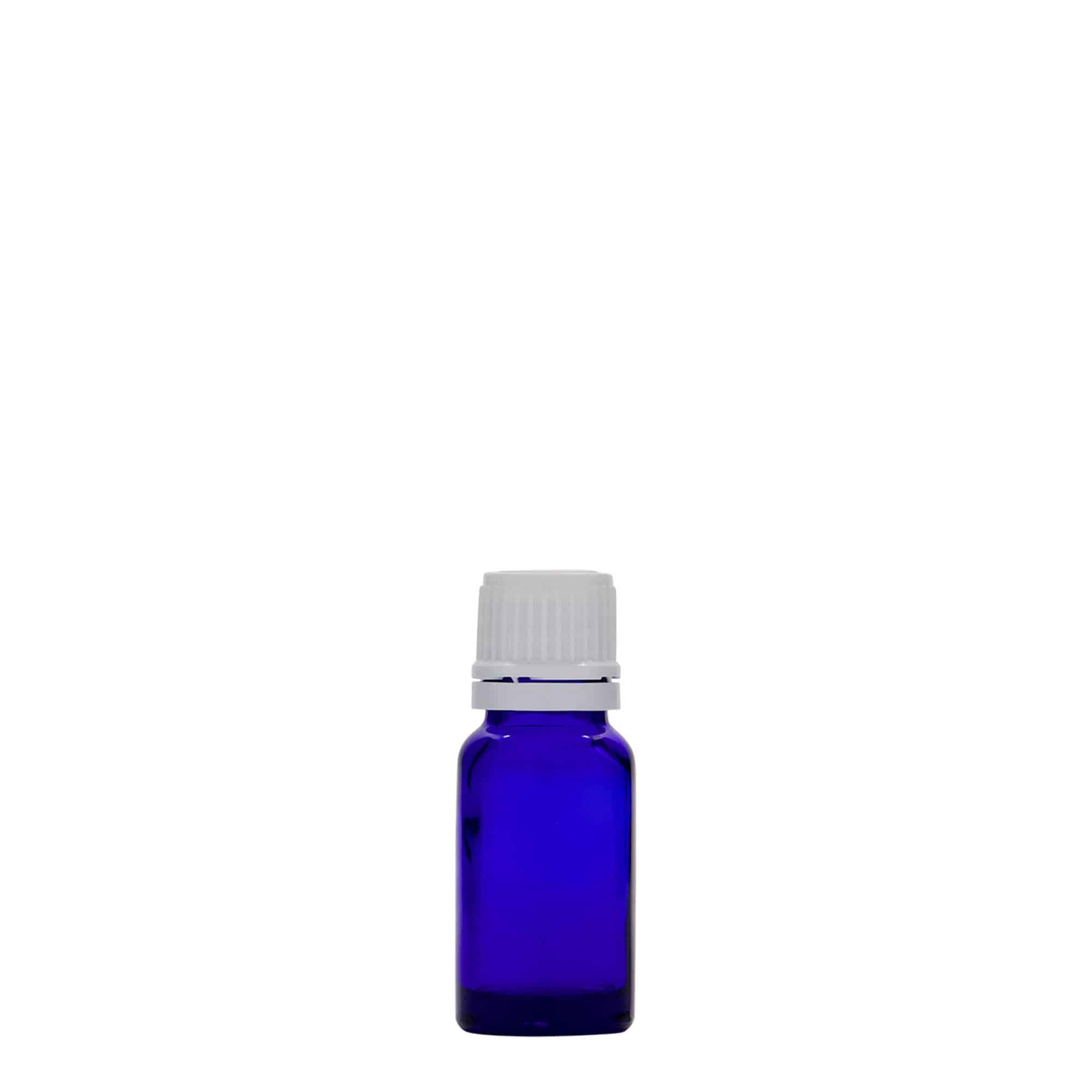 10 ml medicinska steklenička, steklo, kraljevsko modra, odprtina: DIN 18 10 ml medicinska steklenička, steklo, kraljevsko modra, odprtina: DIN 18