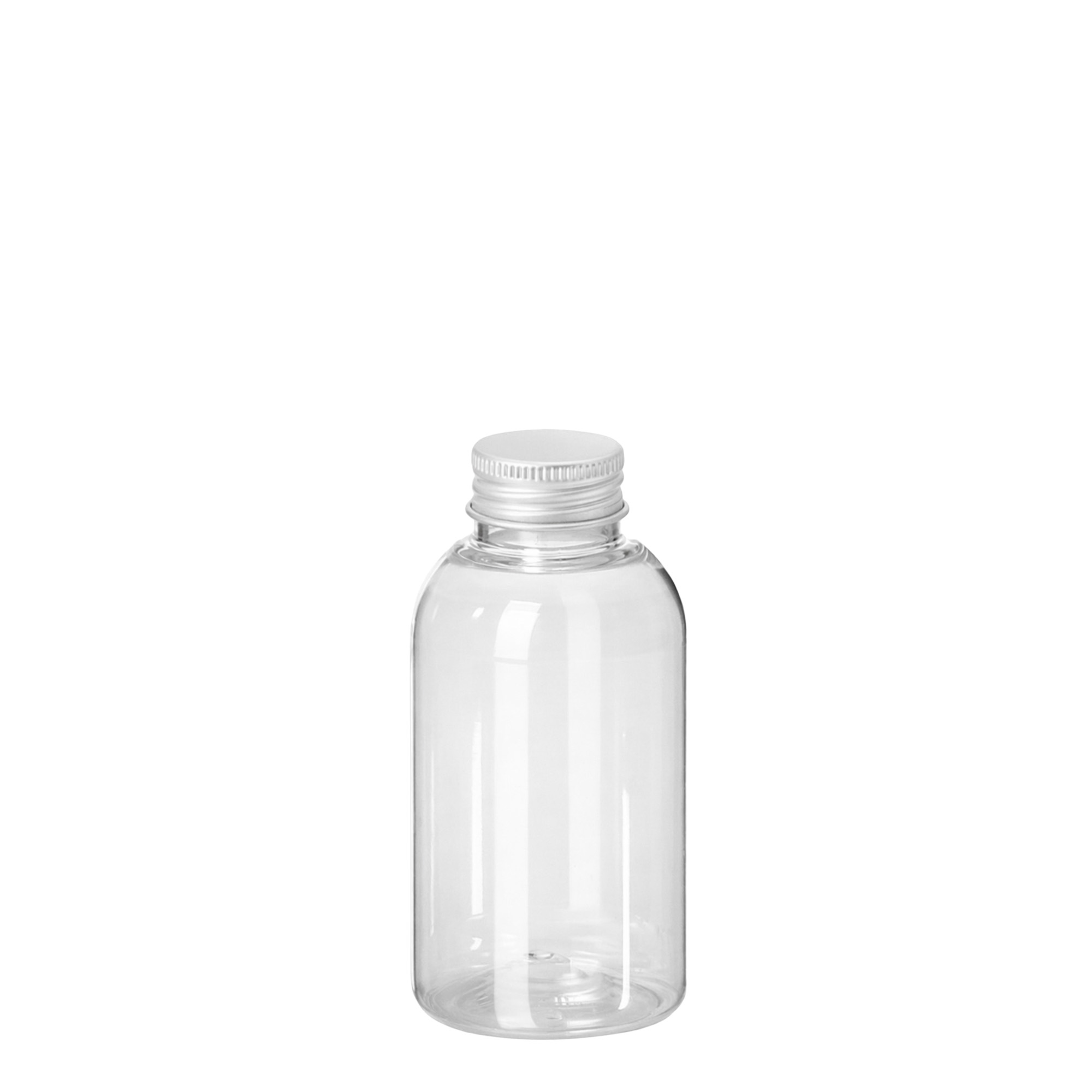 100 ml PET steklenička 'Boston', plastika, odprtina: 24/410 100 ml PET steklenička 'Boston', plastika, odprtina: 24/410