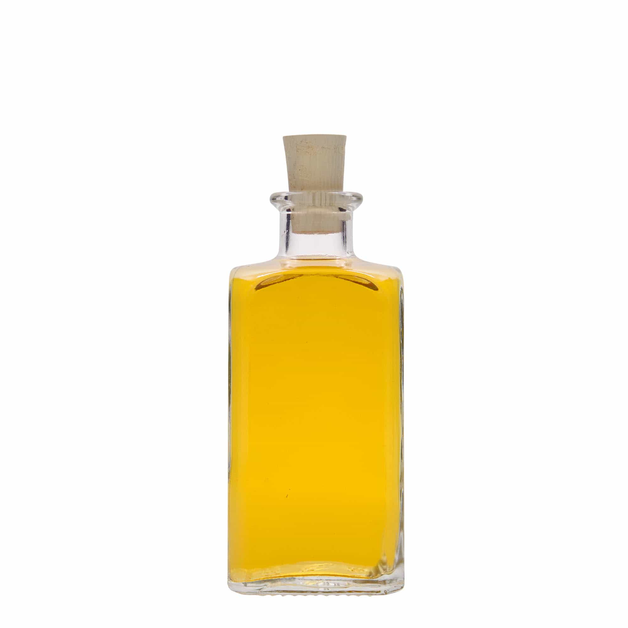 250 ml steklenička Apotheker Carré, kvadratna, odprtina: pluta