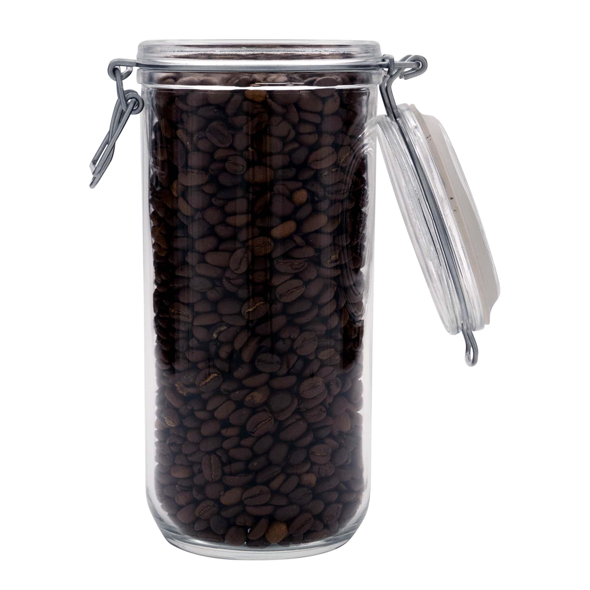 1.000 ml steklenica s kovinsko zaponko 'Fido', odprtina: zapirala s kovinsko zaponko