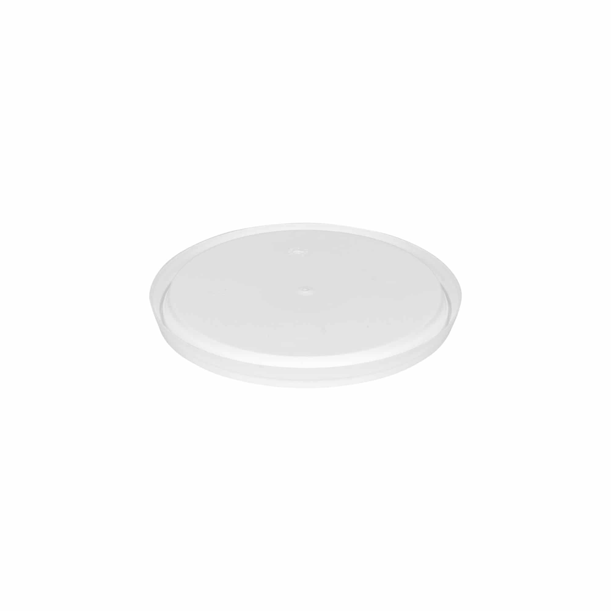 Pokrov za 0,6 l vedro, plastika PP, bela