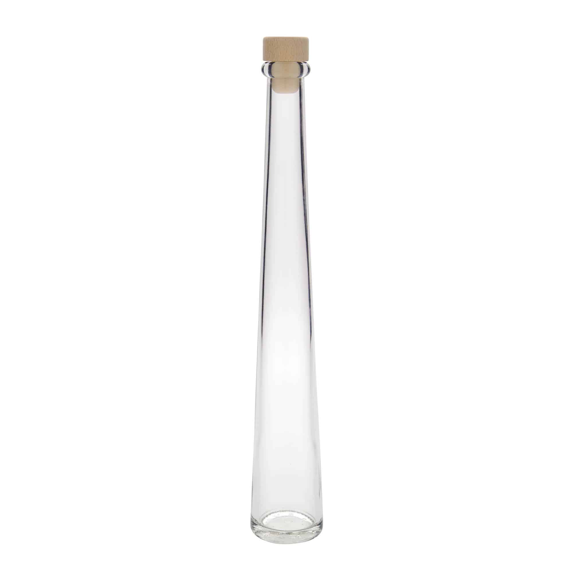200 ml steklena steklenica »Dama Rondo«, ustje: pluta