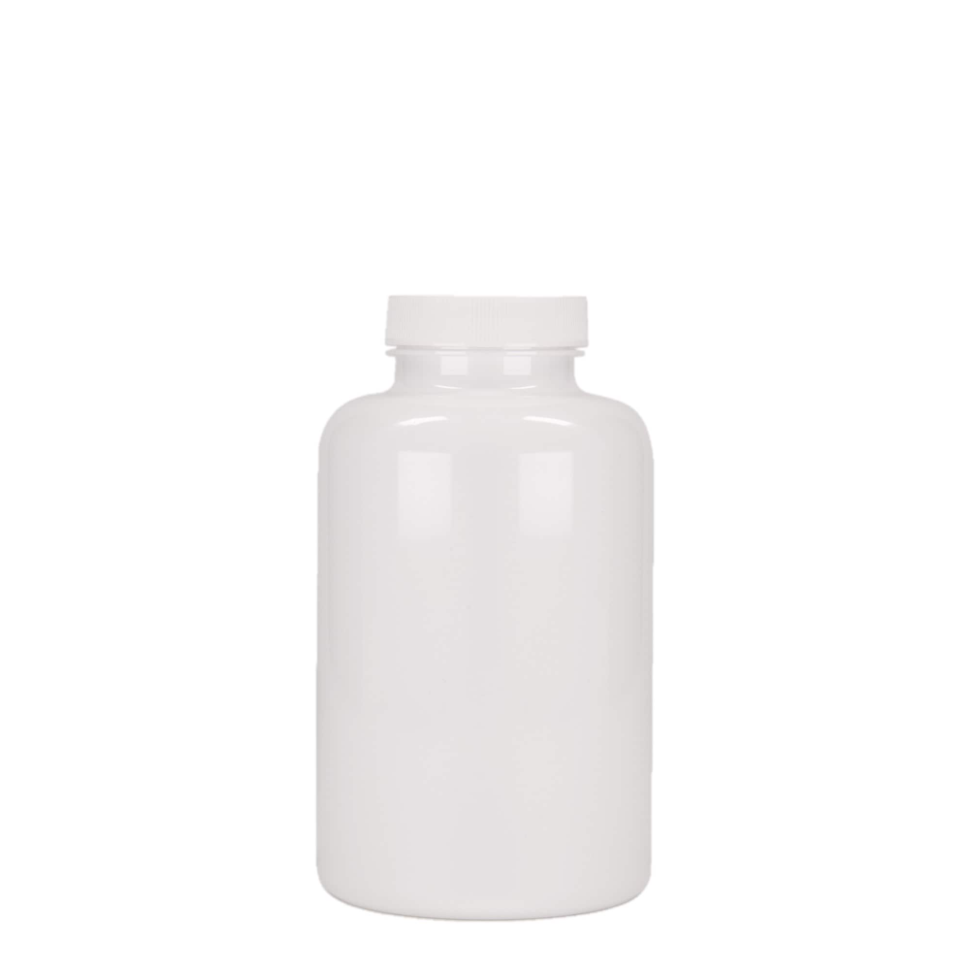 500 ml PET-embalaža, plastika, bela, odprtina: 45/400
