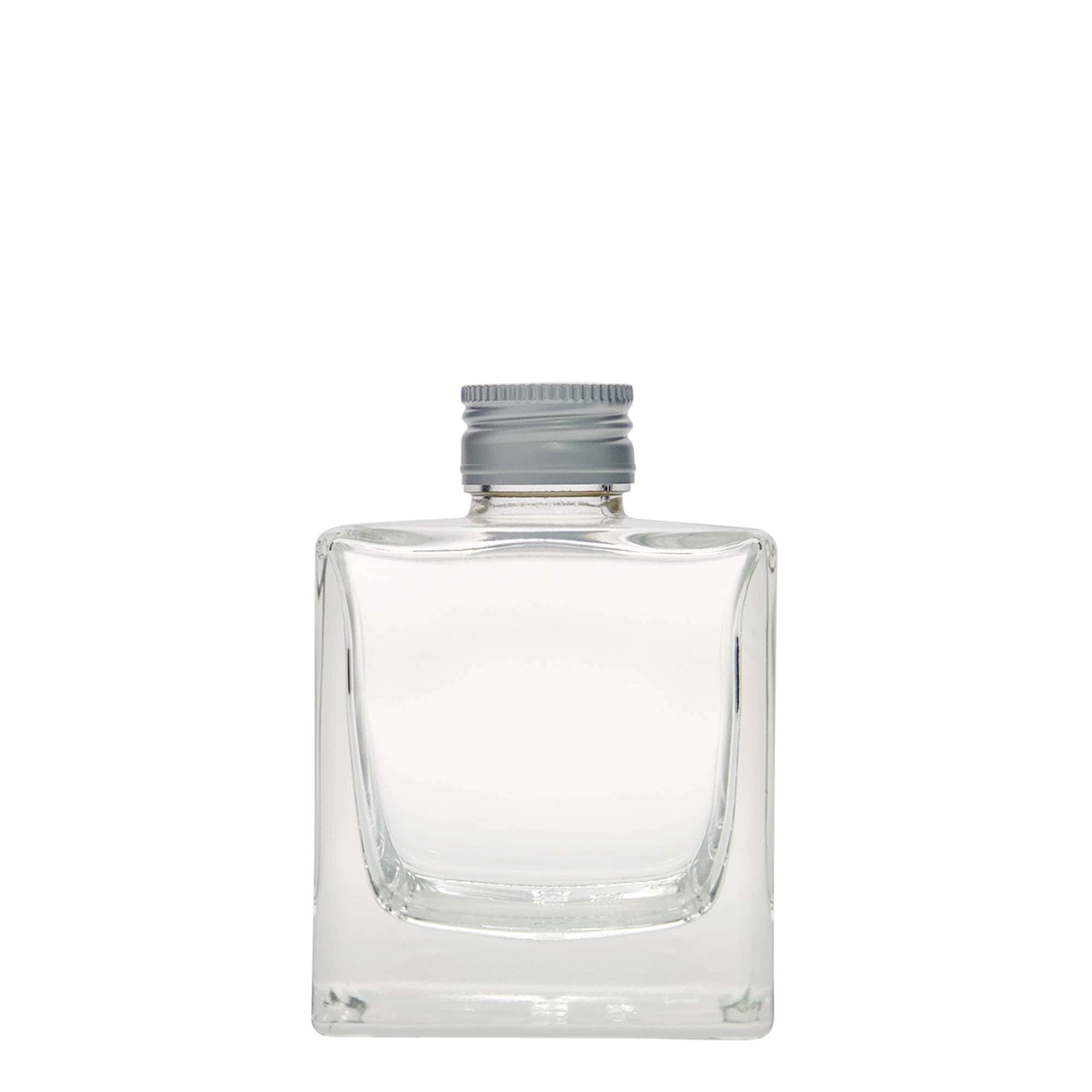 200 ml steklenička 'Cube', kvadratna, odprtina: PP 28
