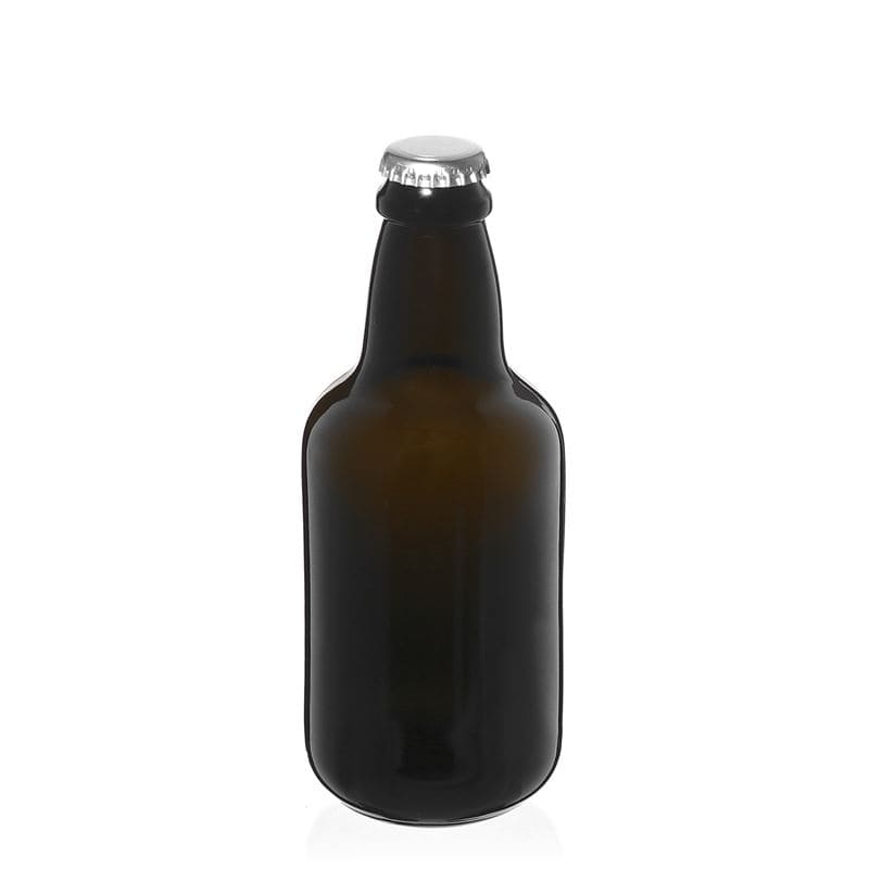 330 ml steklenica piva 'Era', steklo, starozeleno, odprtina: kronkapa