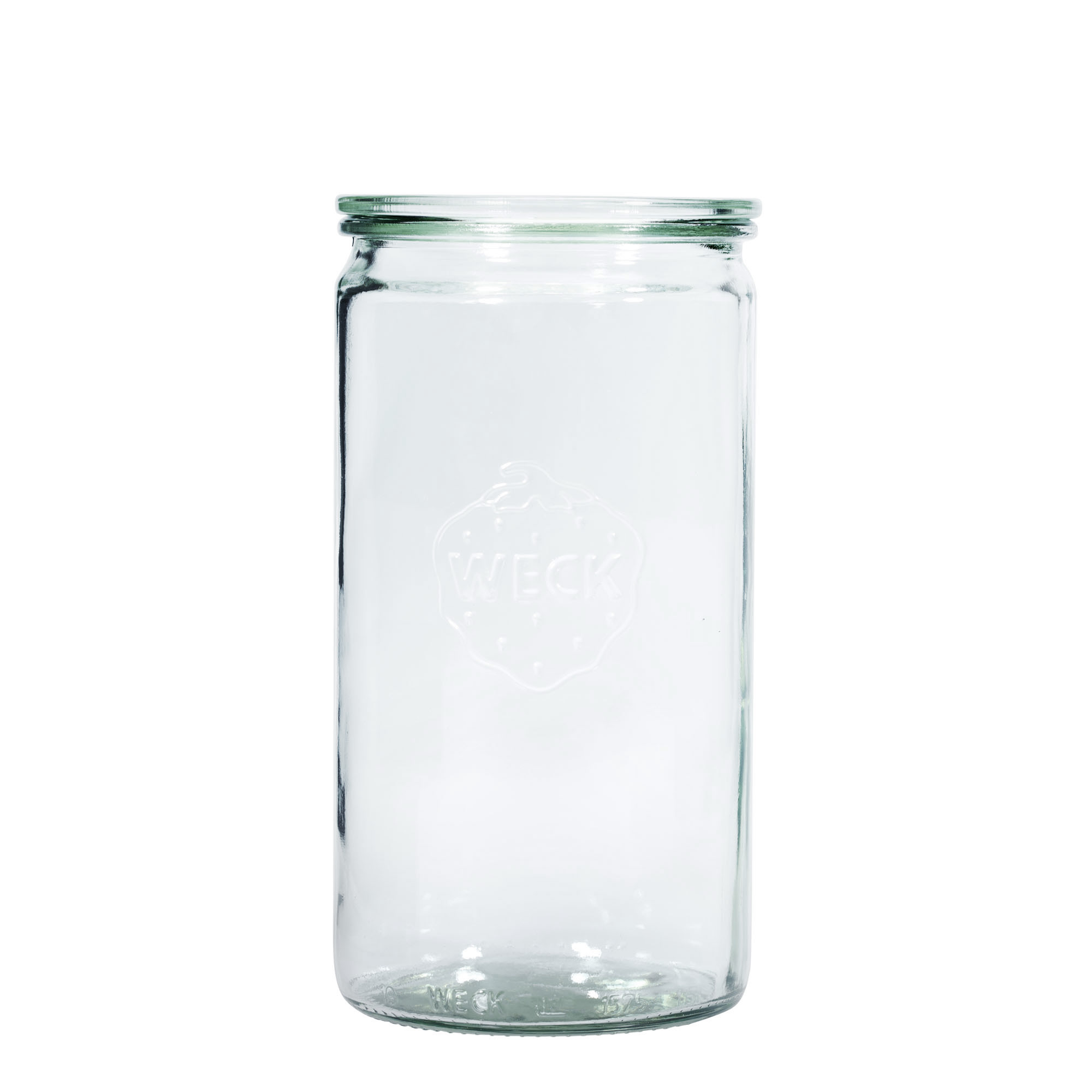 1.575 ml WECK valjasta steklenica, odprtina: okrogla roba 1.575 ml WECK valjasta steklenica, odprtina: okrogla roba