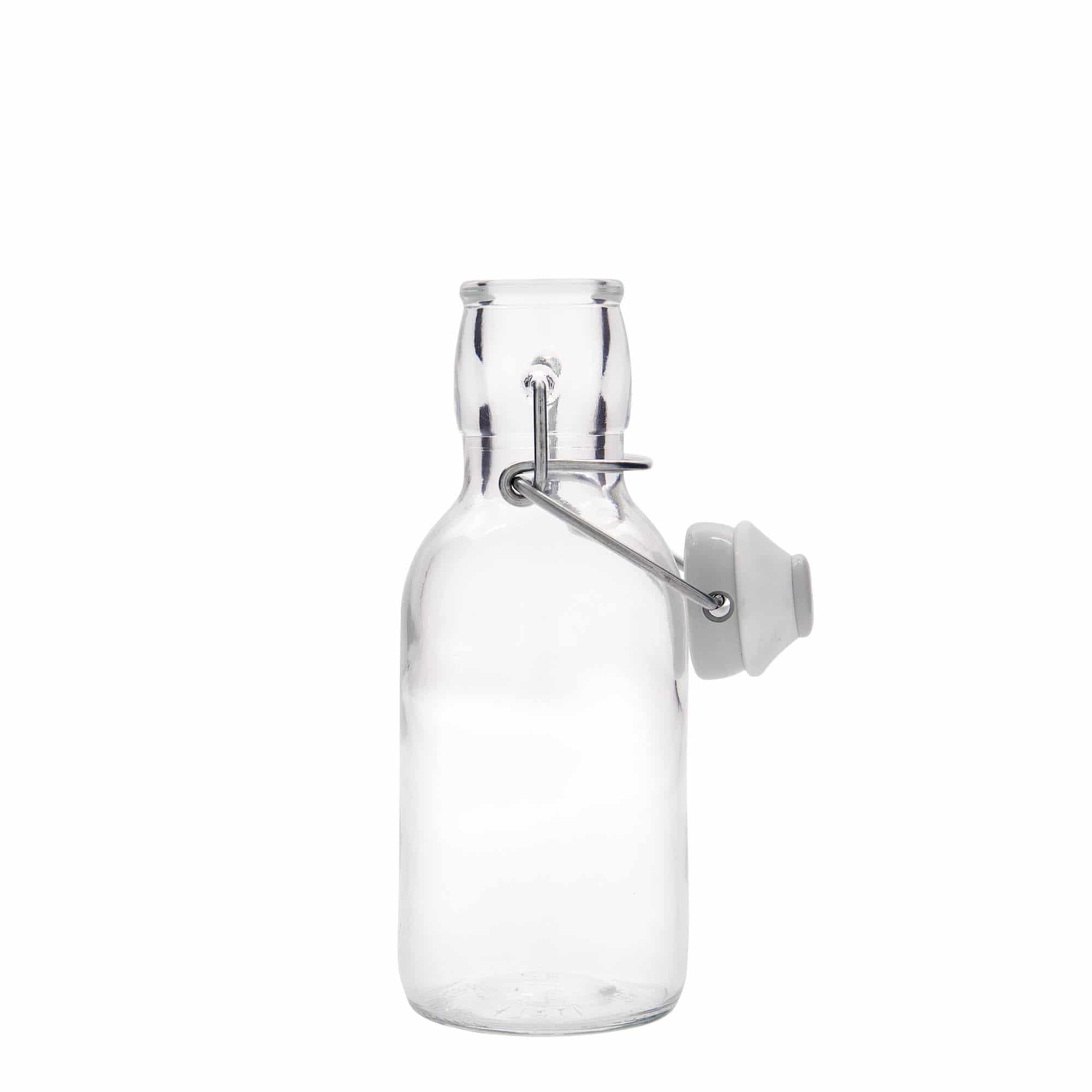 250 ml steklena steklenica »Emilia«, ustje: zamašek s tesnilom 250 ml steklena steklenica »Emilia«, ustje: zamašek s tesnilom