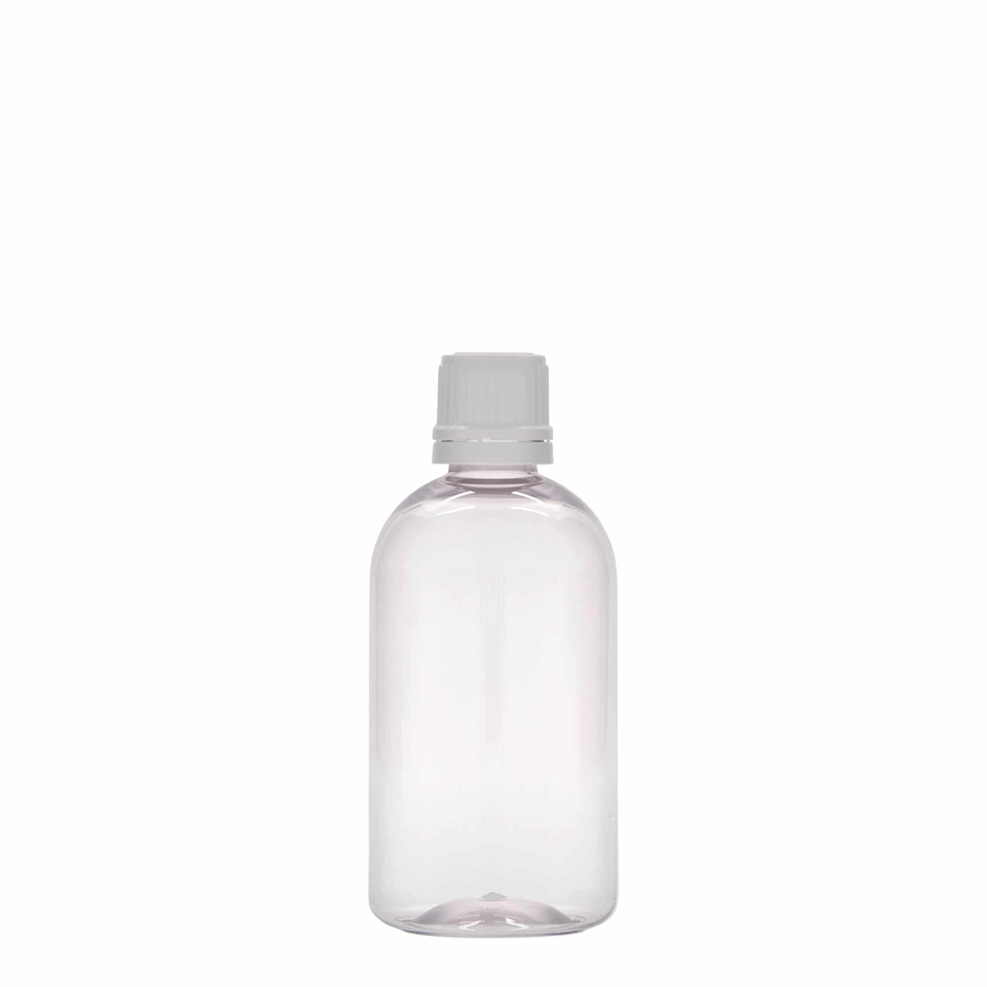 100 ml steklenica za zdravila PET »Easy Living«, plastika, ustje: DIN 18