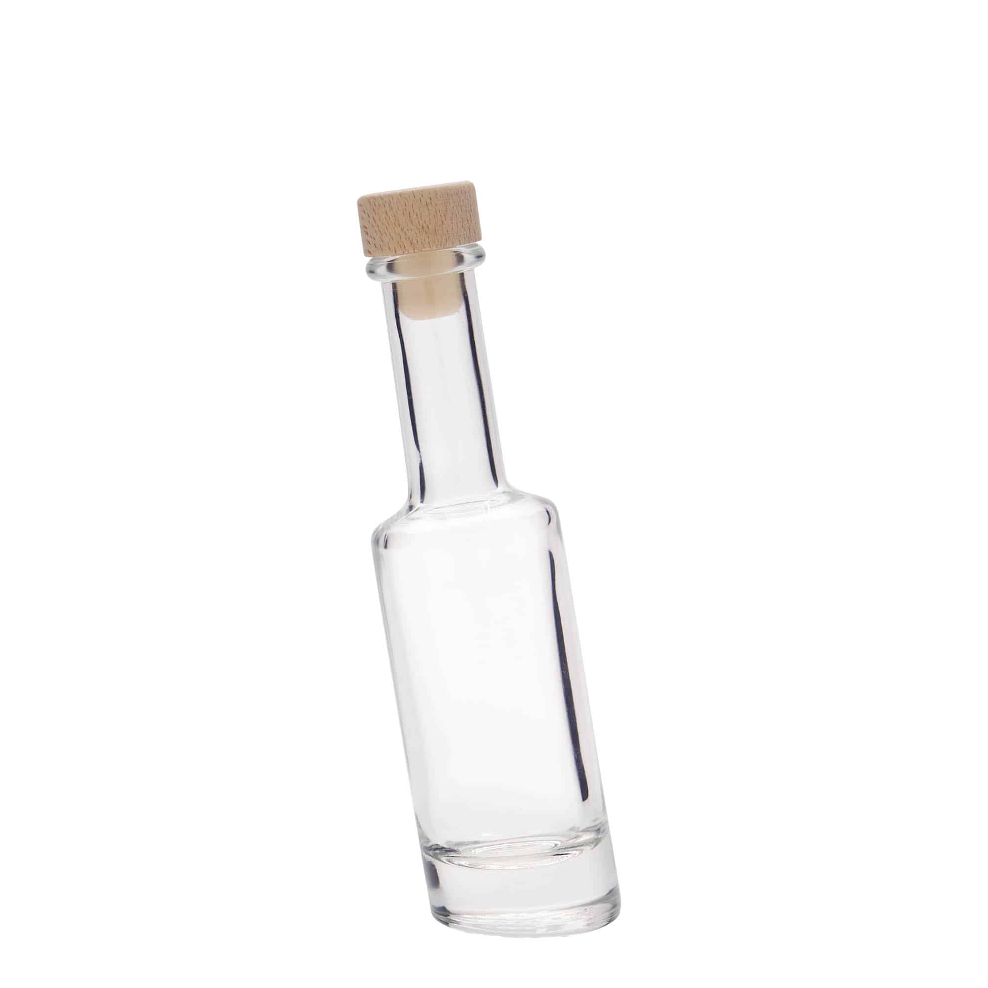 100 ml steklena steklenica »Bounty«, ustje: pluta