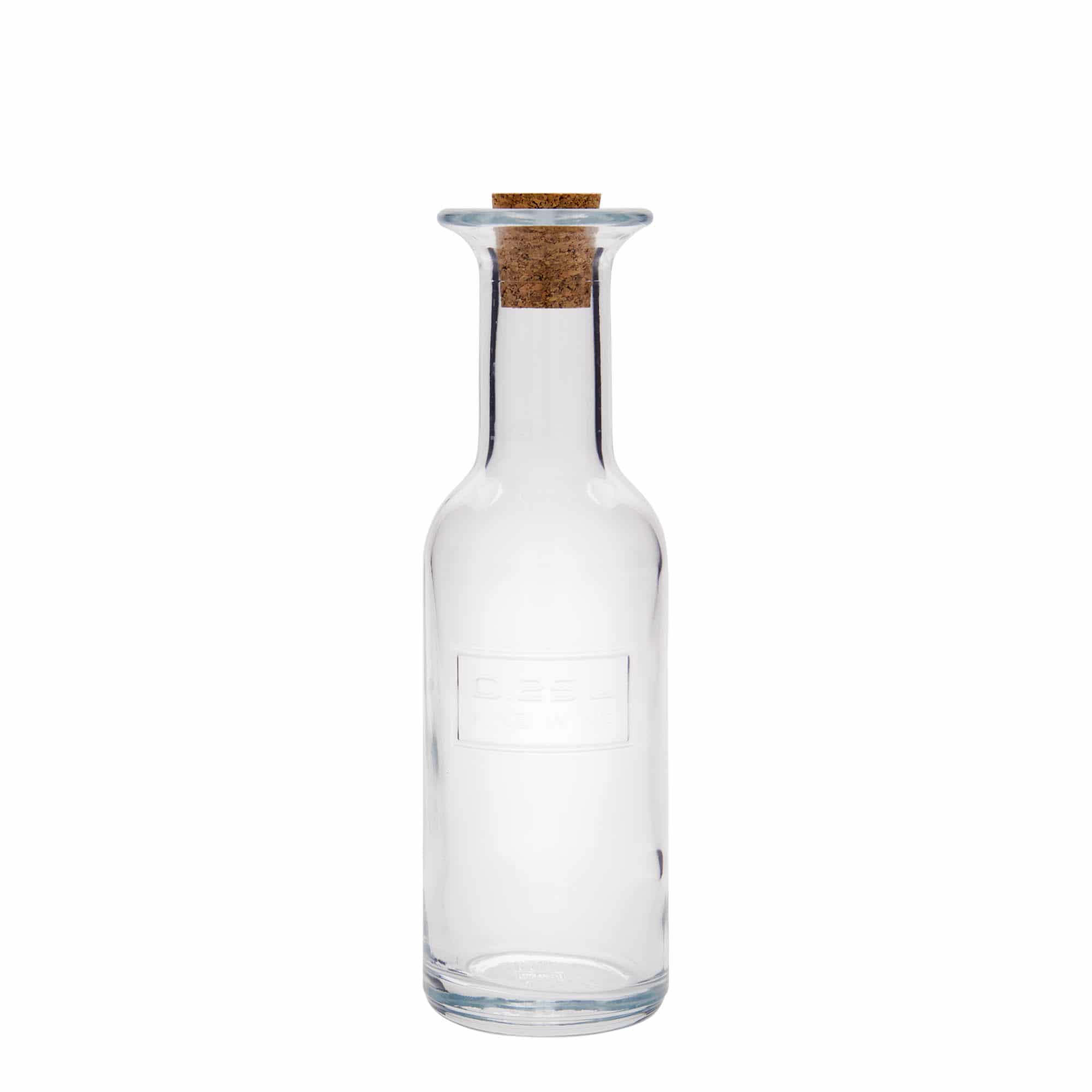 250 ml steklena steklenica »Optima Fine Wine«, ustje: pluta