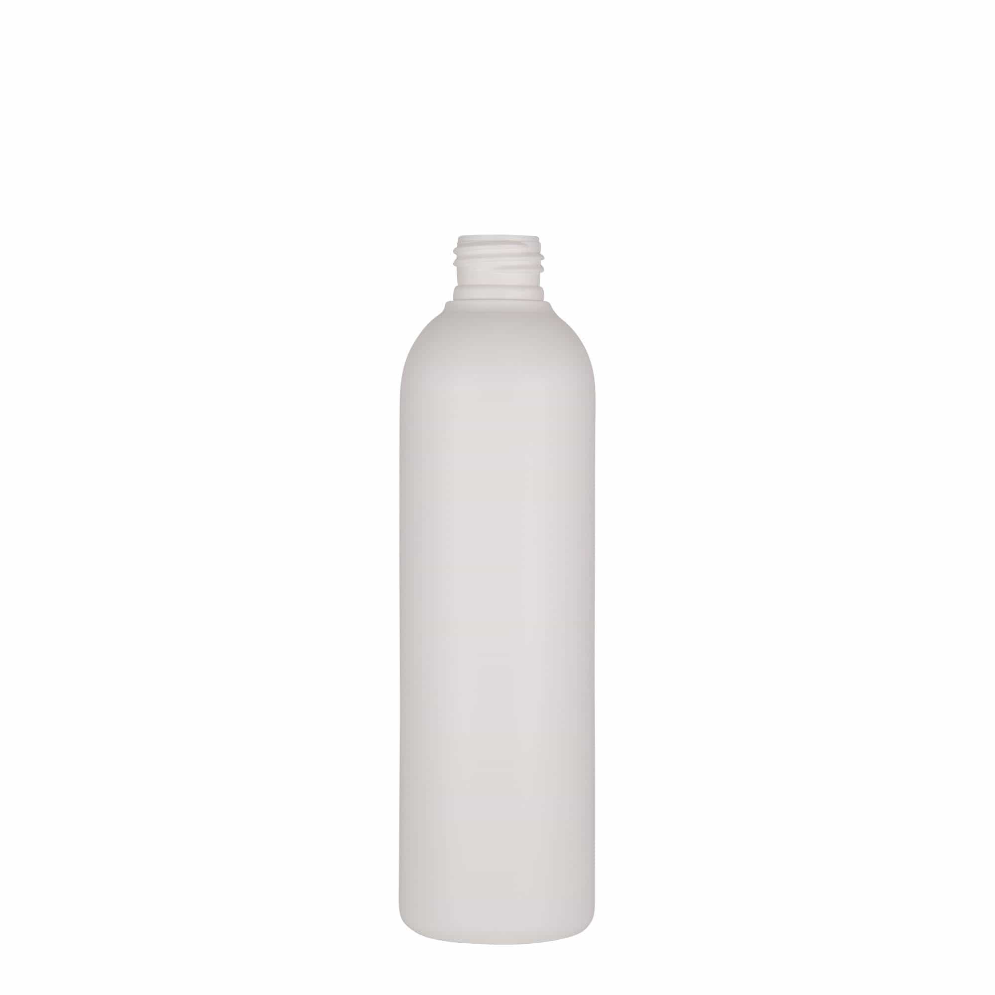 250 ml plastična steklenička 'Tuffy', HDPE, bela, odprtina: 24/410