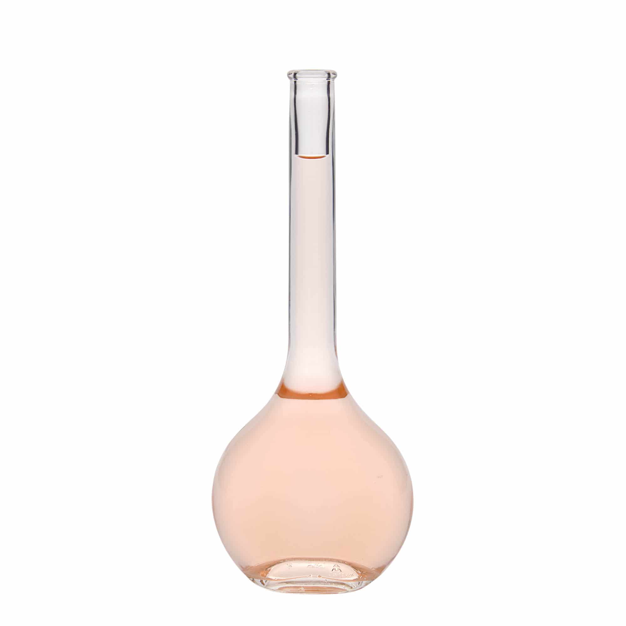 500 ml steklena steklenica »Contessa«, ovalna, ustje: pluta