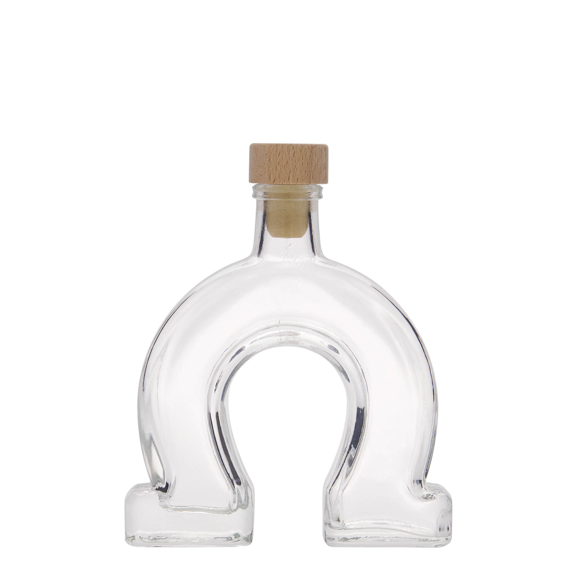 100 ml steklenička 'Podkova', odprtina: plutovina