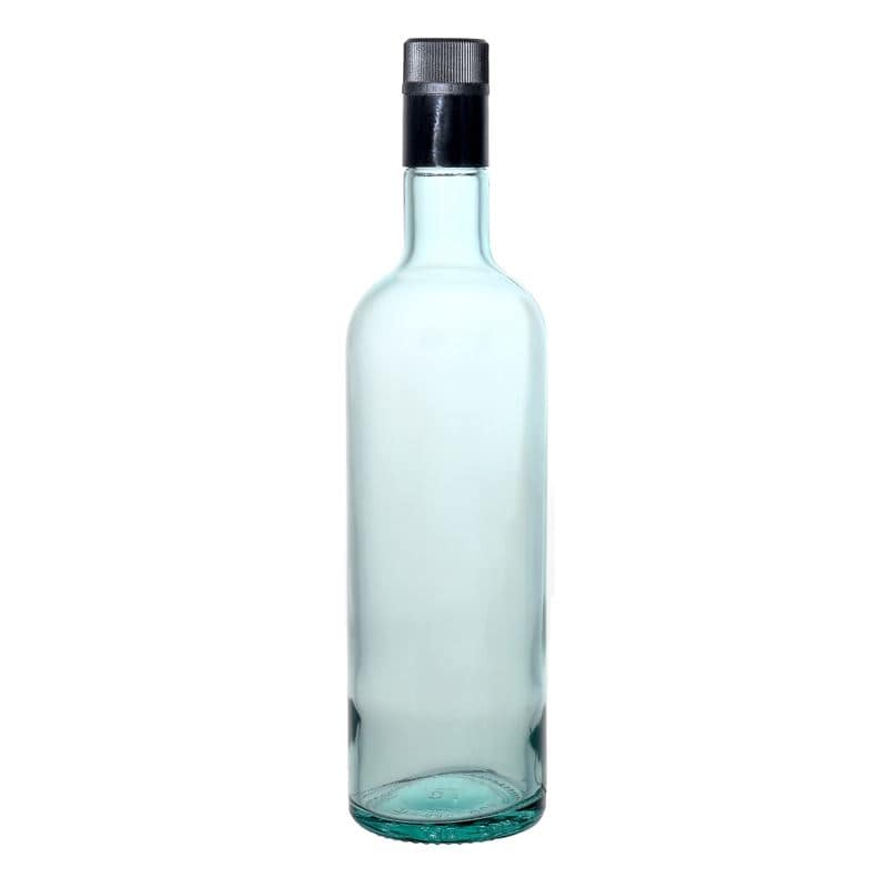 750 ml steklenica za kis/olje »Willy New«, steklo, svetlo zelena, ustje: DOP
