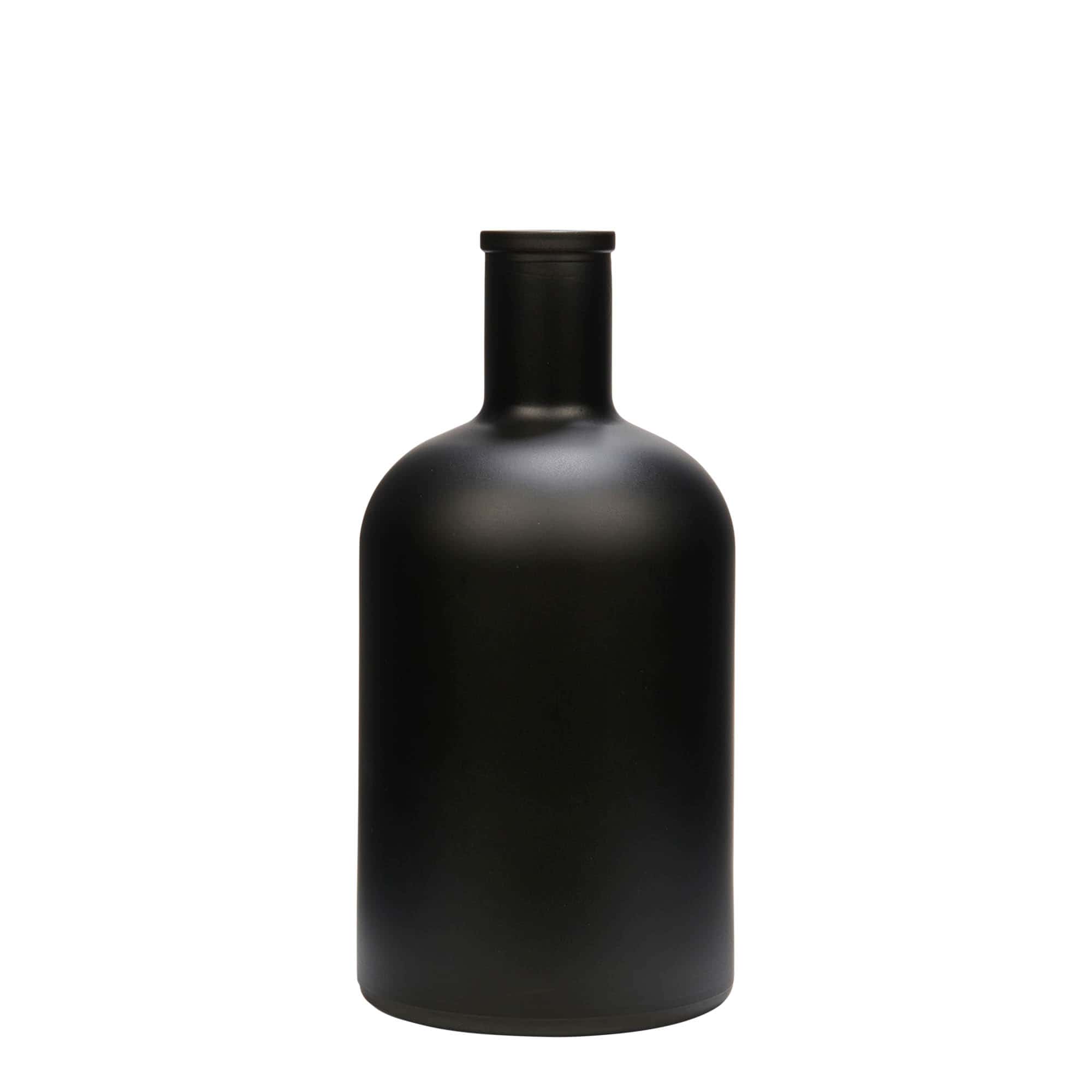 700 ml steklena steklenica »Gerardino«, črna, ustje: pluta 700 ml steklena steklenica »Gerardino«, črna, ustje: pluta