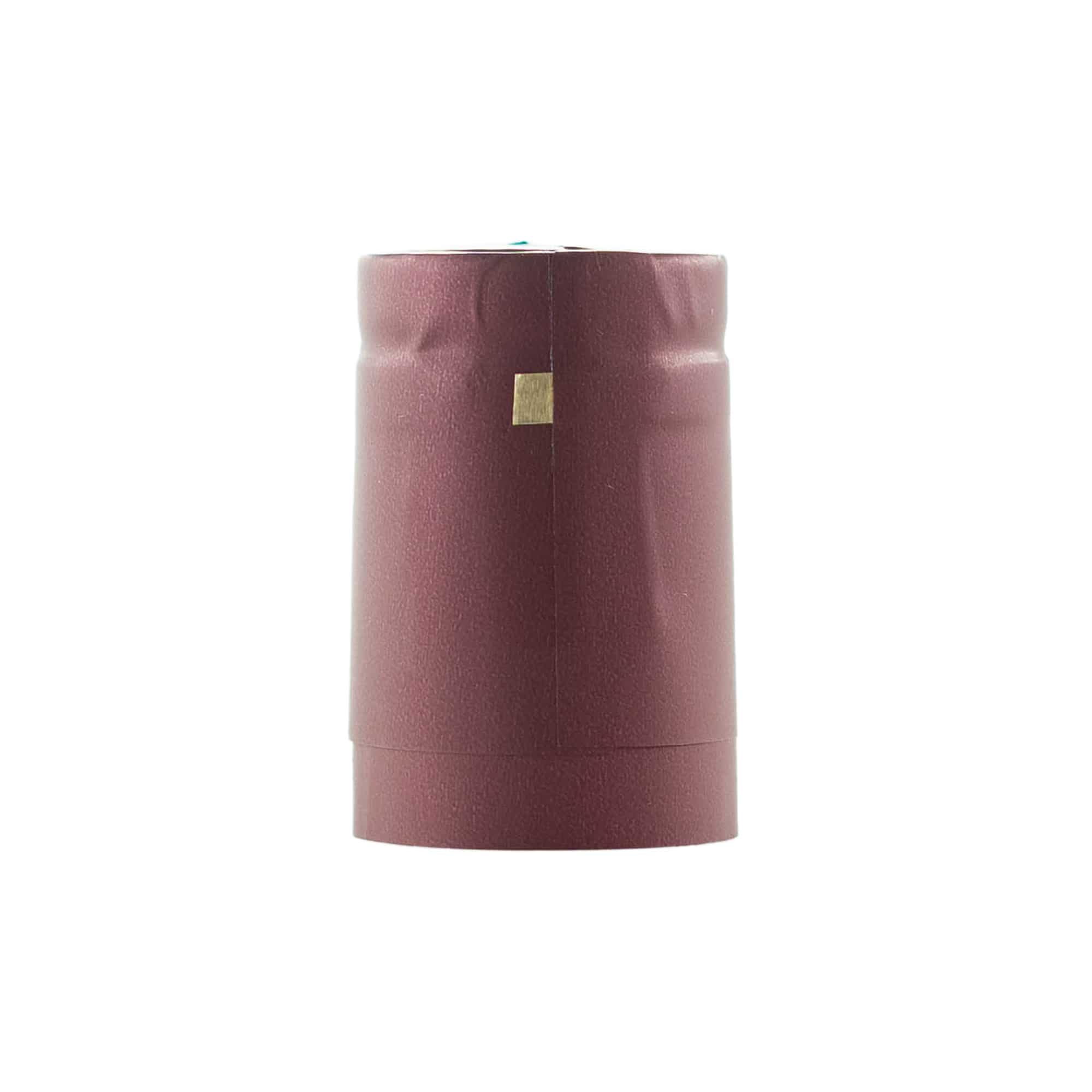 Skrčljiva kapsula 32×41, plastika PVC, temno rdeča Skrčljiva kapsula 32×41, plastika PVC, temno rdeča