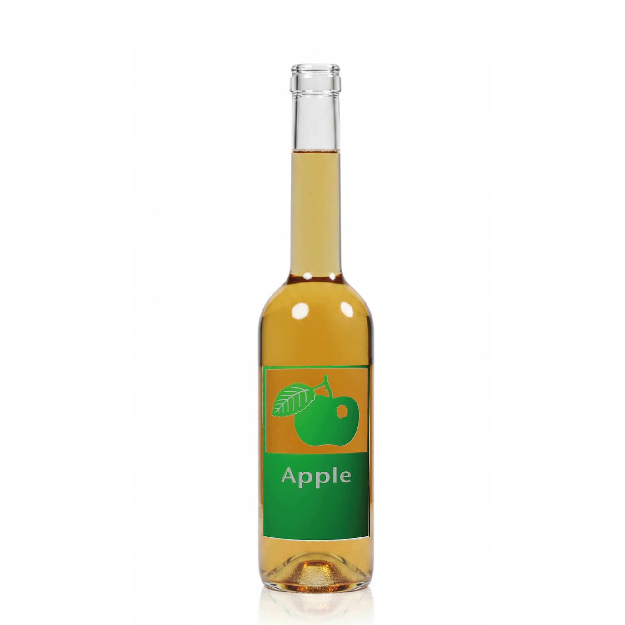 500 ml steklenica 'Opera', motiv: jabolko, odprtina: plutovina