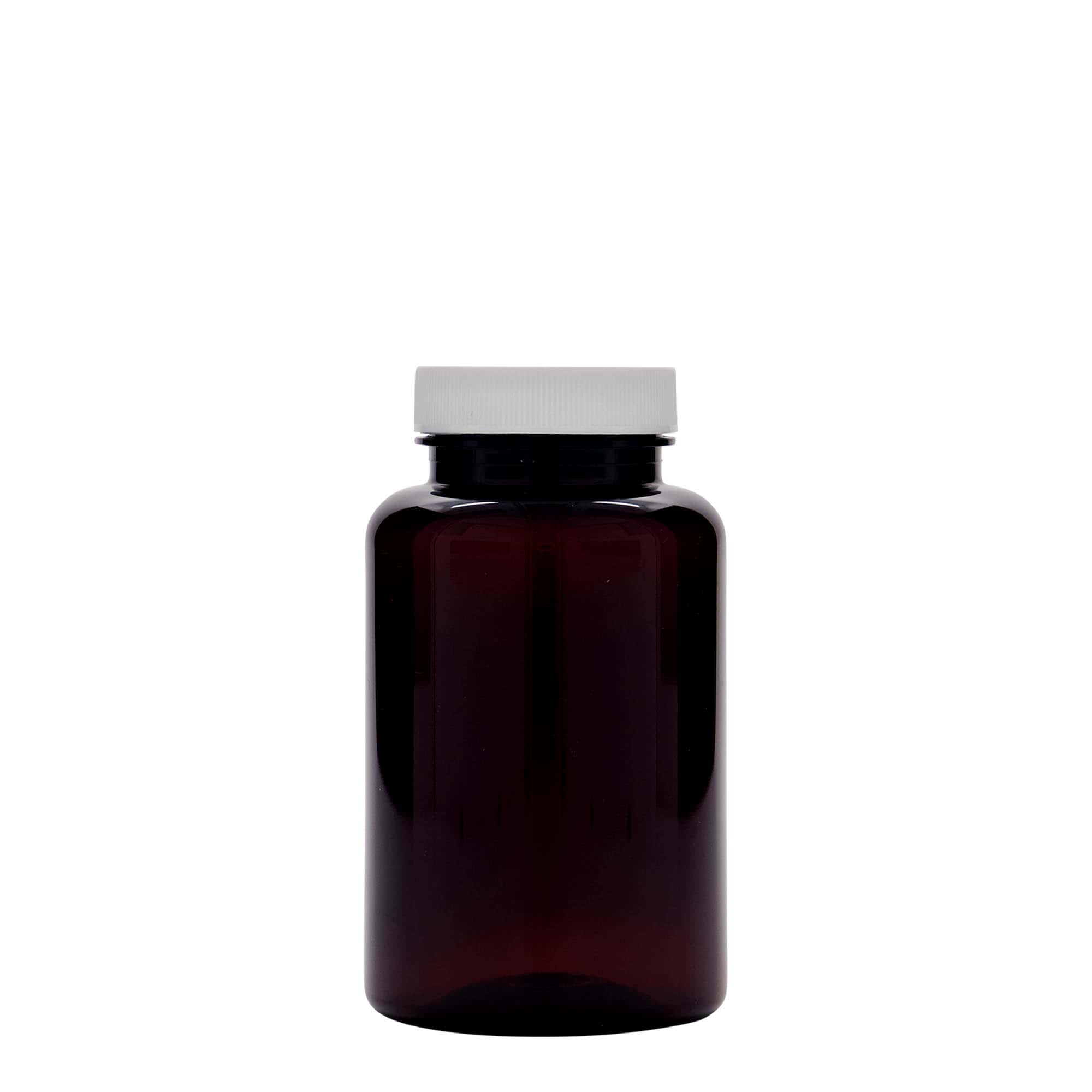 250 ml PET-embalaža, plastika, rjava, odprtina: 45/400