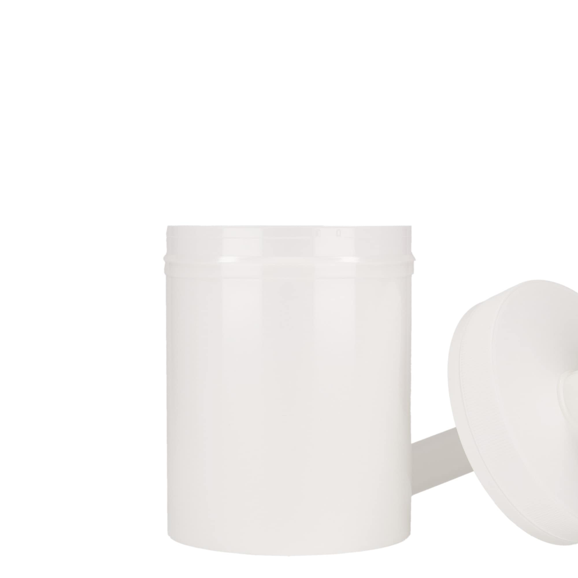 1.240 ml dozirna steklenica 'Securibox', PP-plastika, bela, odprtina: navojni pokrov