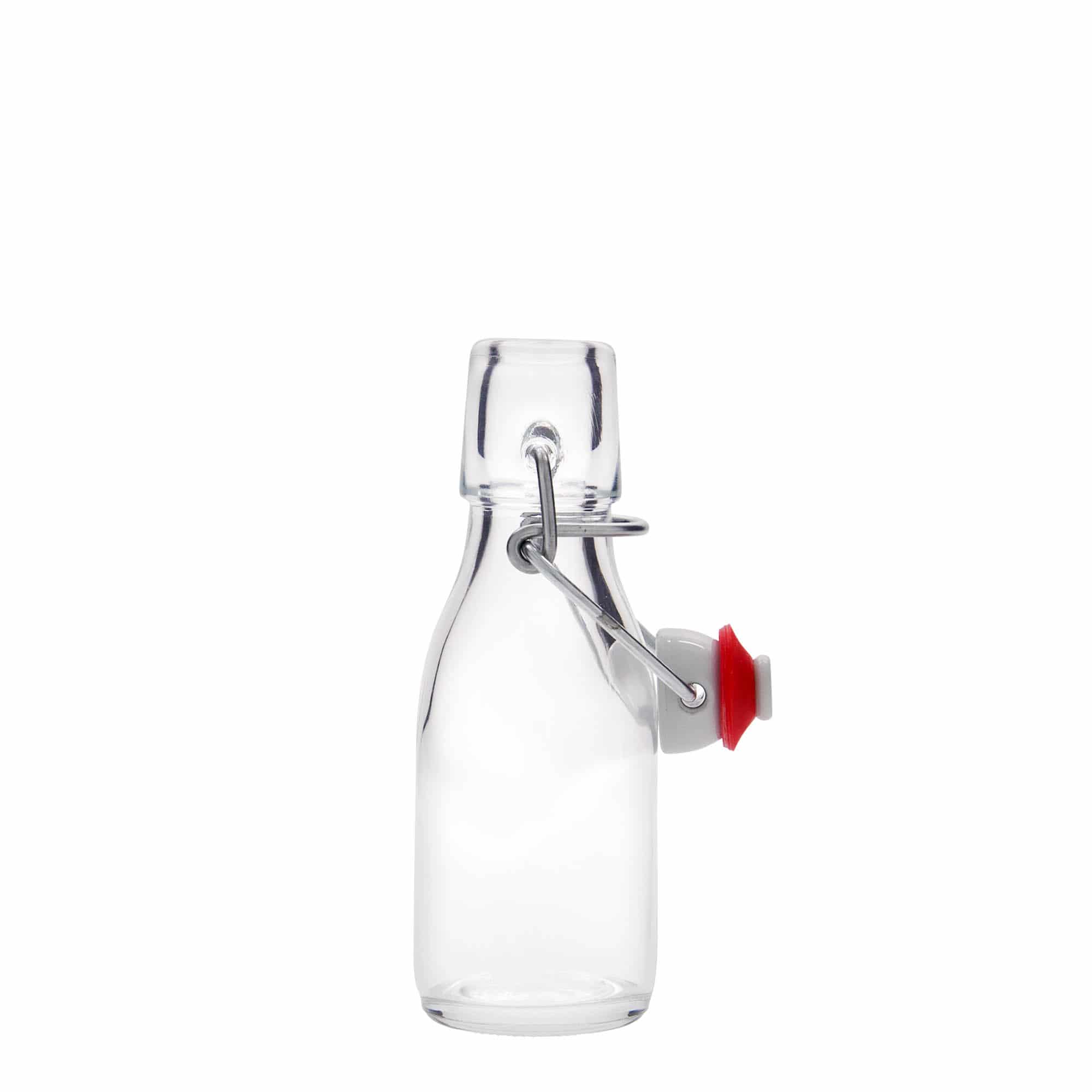 100 ml steklena steklenica »Paul«, ustje: zamašek s tesnilom